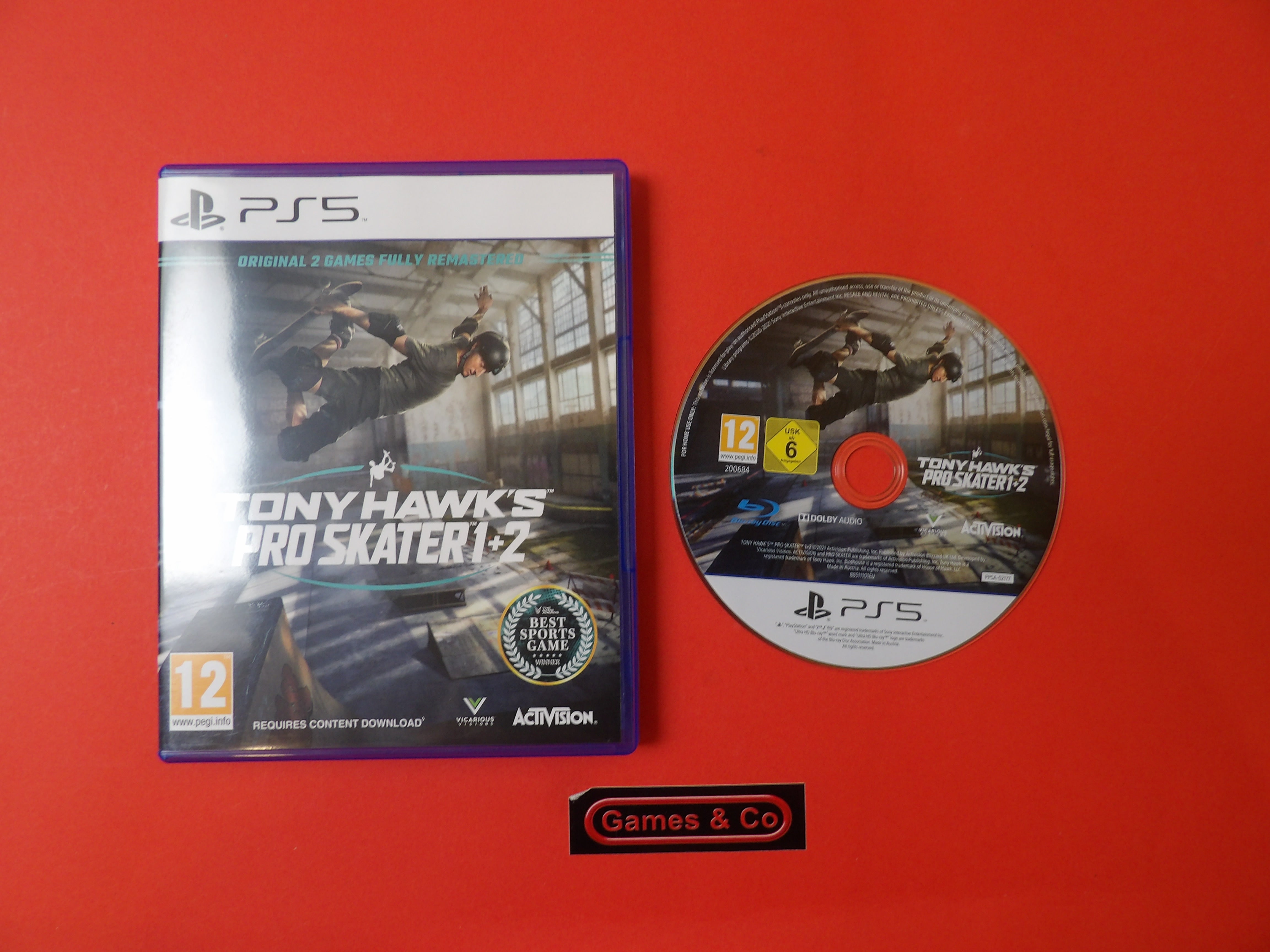 TONY HAWK'S PRO SKATER 1+2