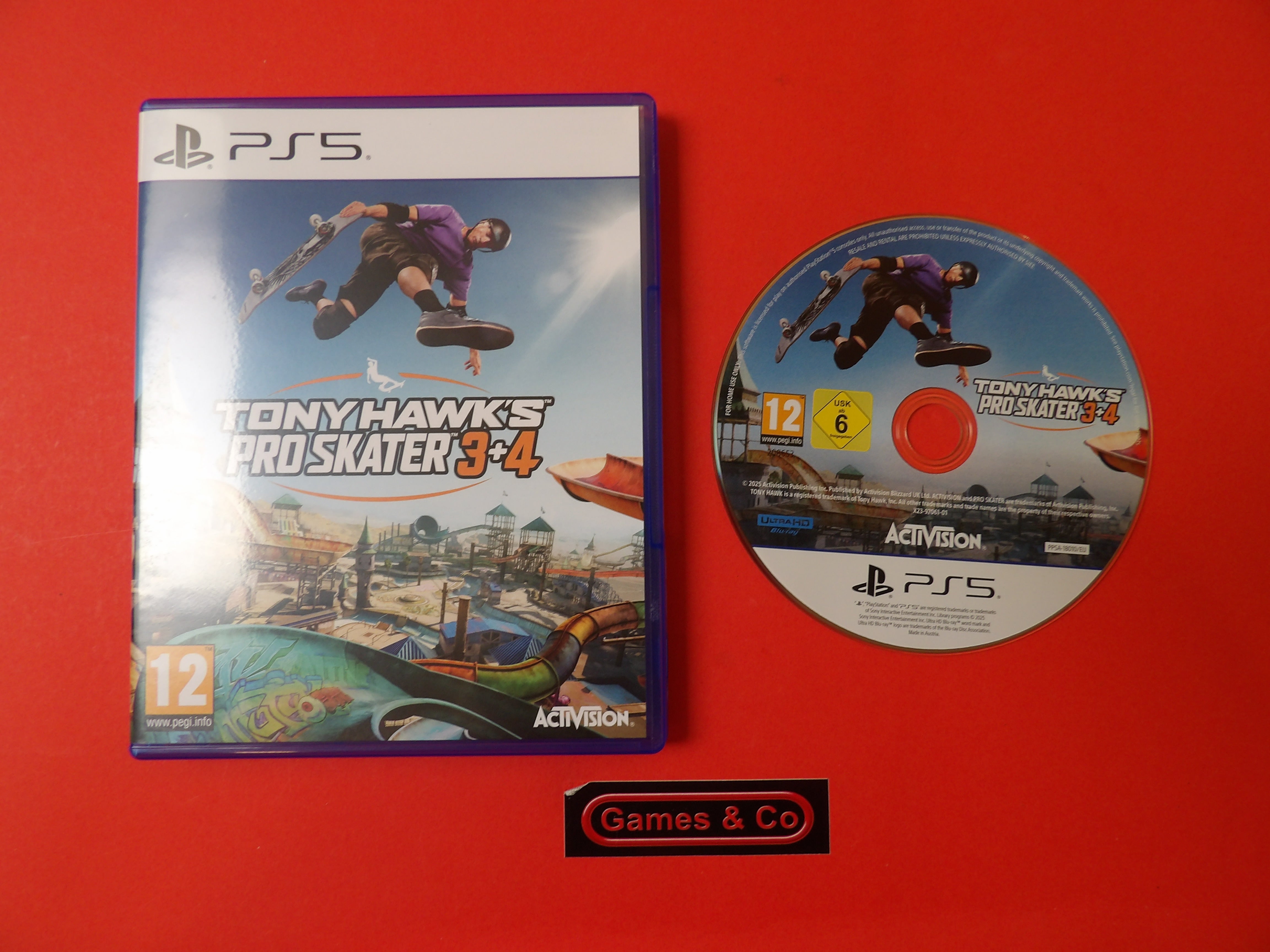 TONY HAWK'S PRO SKATER 3+4