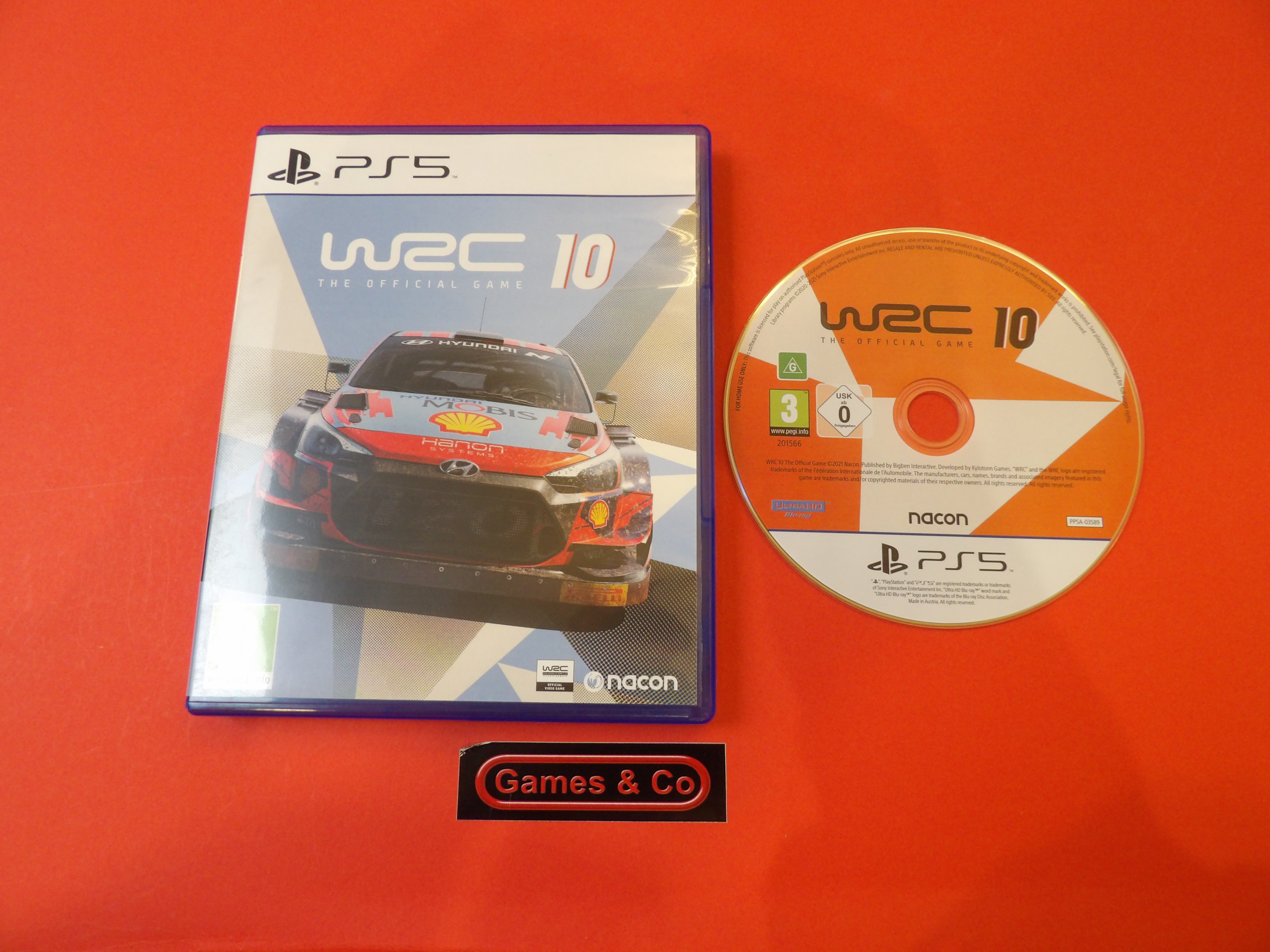 WRC 10 THE OFIICIAL GAME