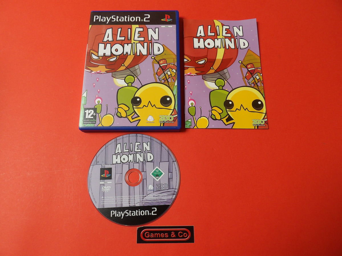 ALIEN HOMINID PLAYSTATION 2