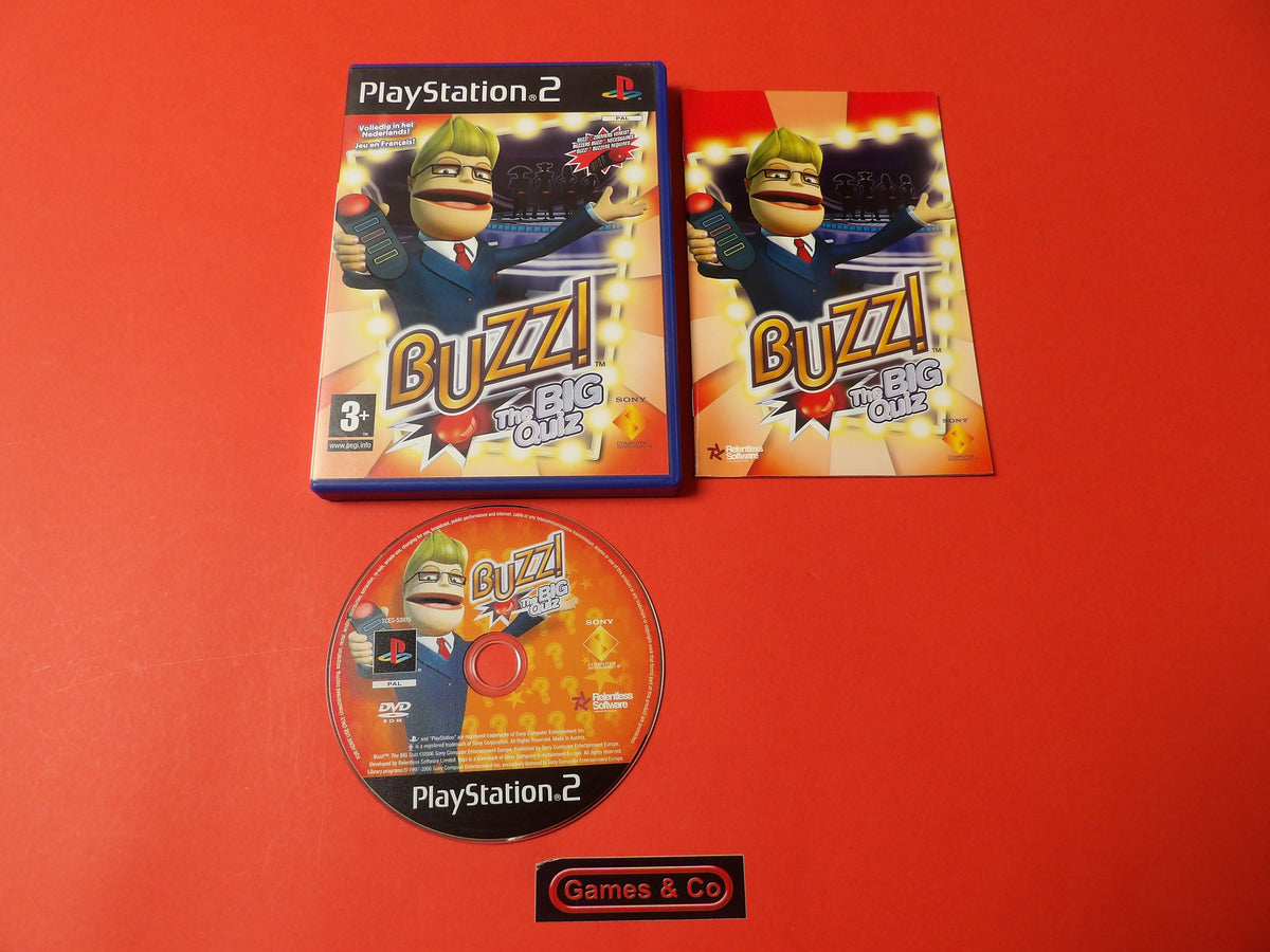 BUZZ! THE BIG QUIZ PLAYSTATION 2