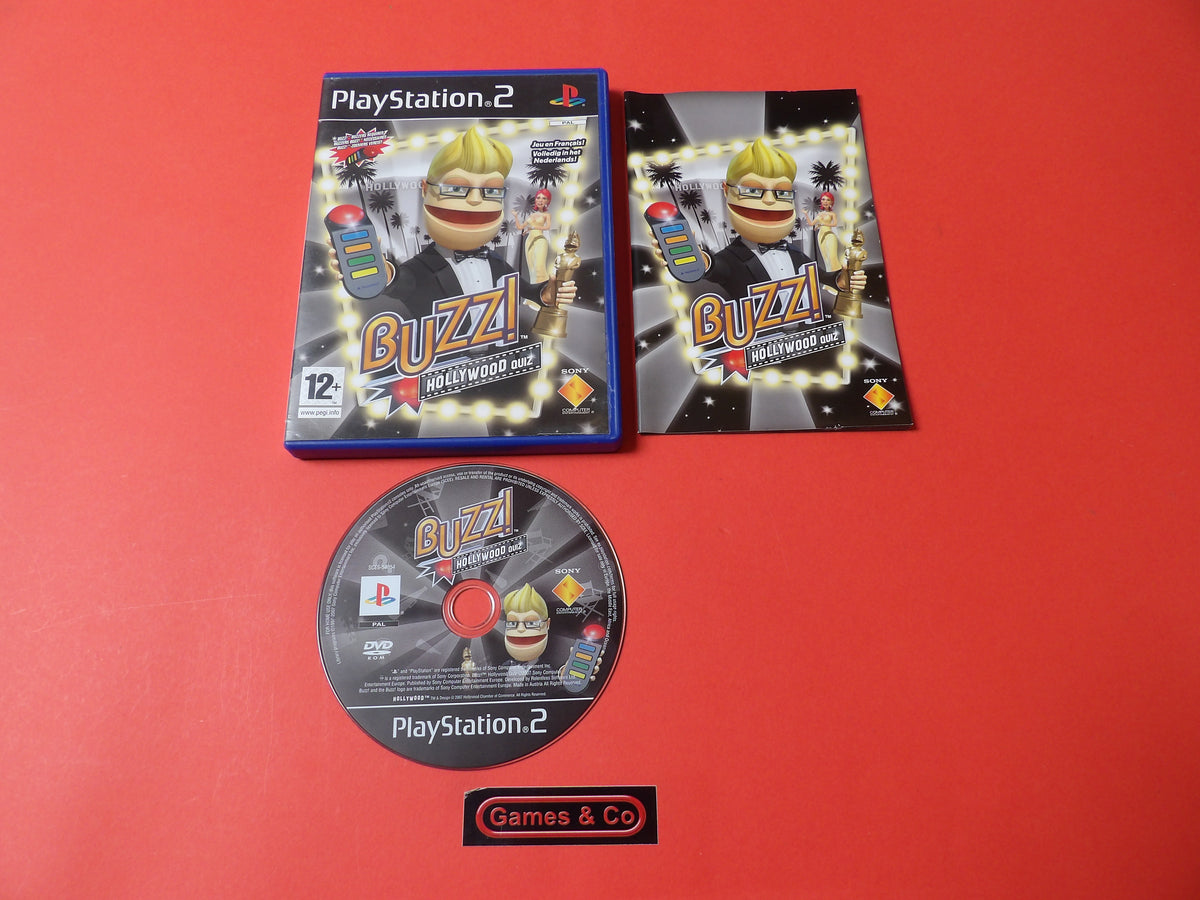 BUZZ! HOLLYWOOD QUIZ PLAYSTATION 2
