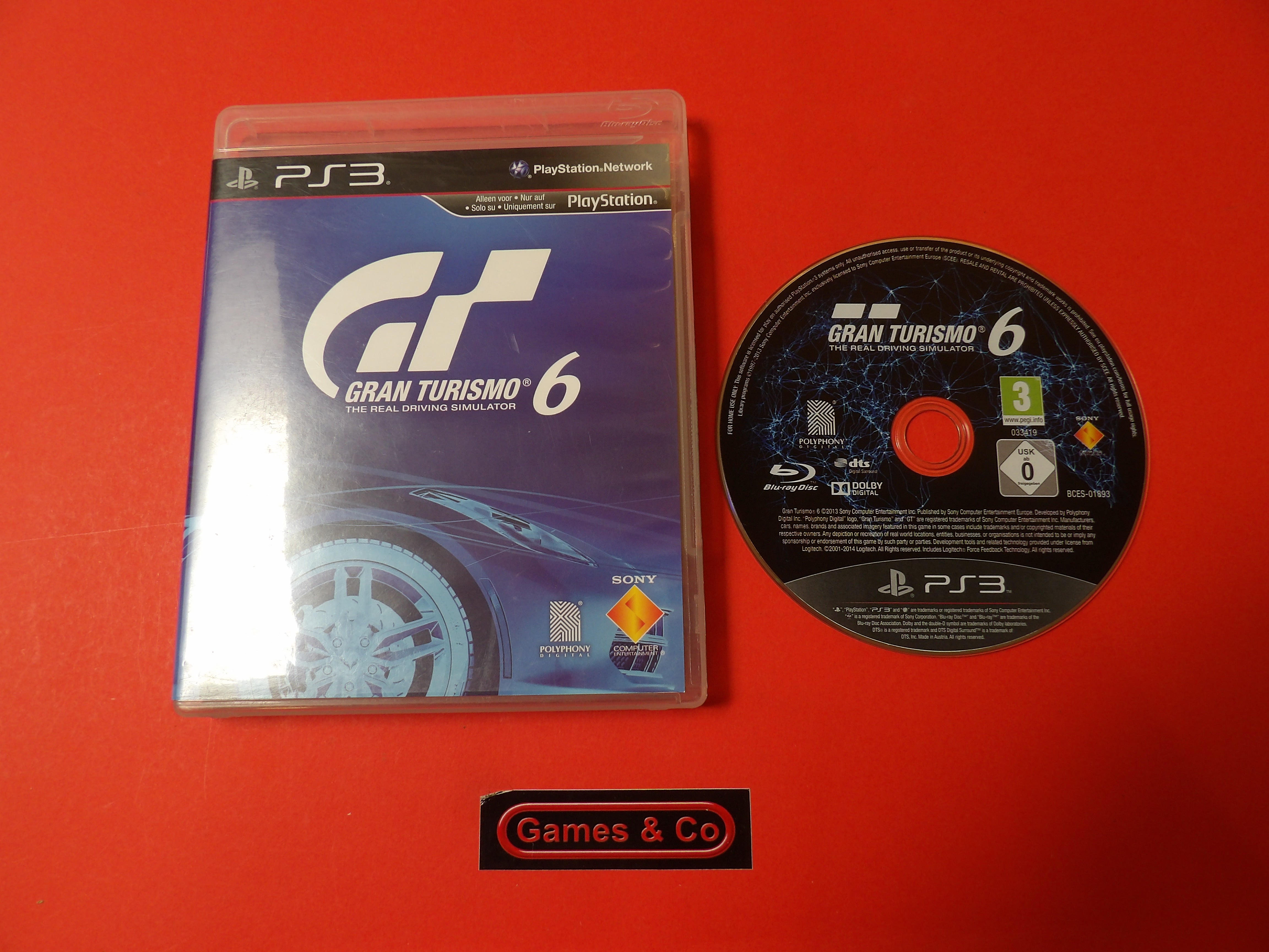GRAN TURISMO 6 PLAYSTATION 3