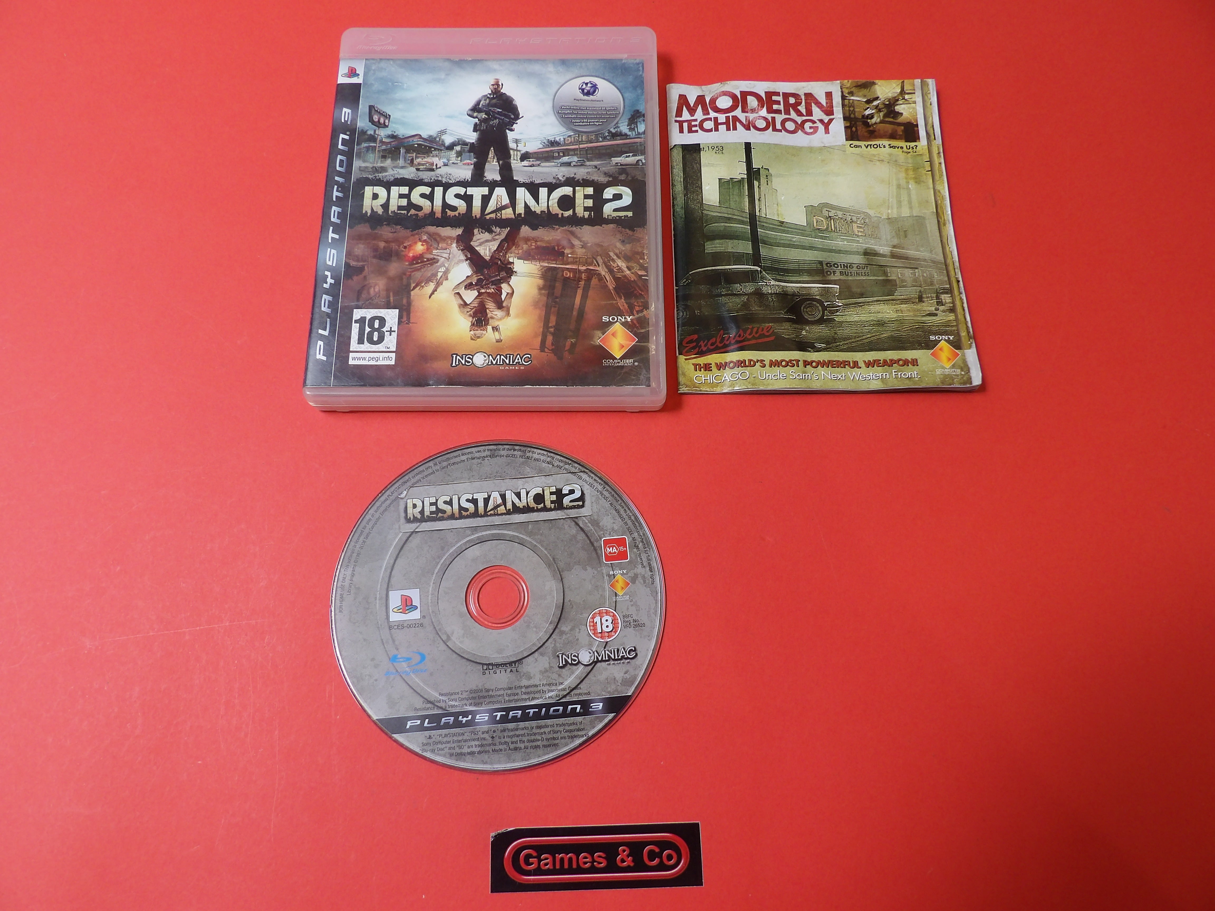 RASISTANCE 2 PLAYSTATION 3