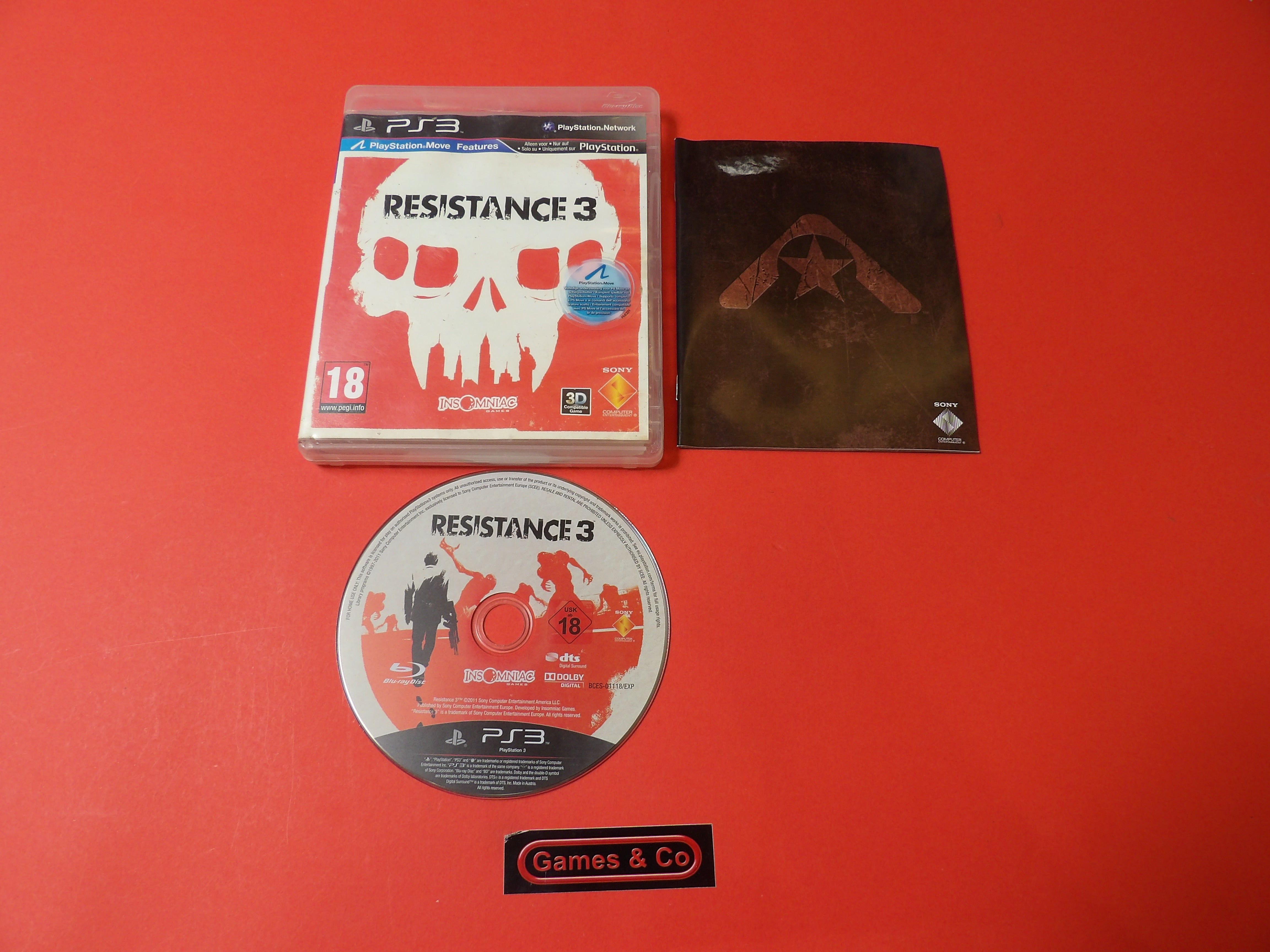 RESISTANCE 3 PLAYSTATION 3