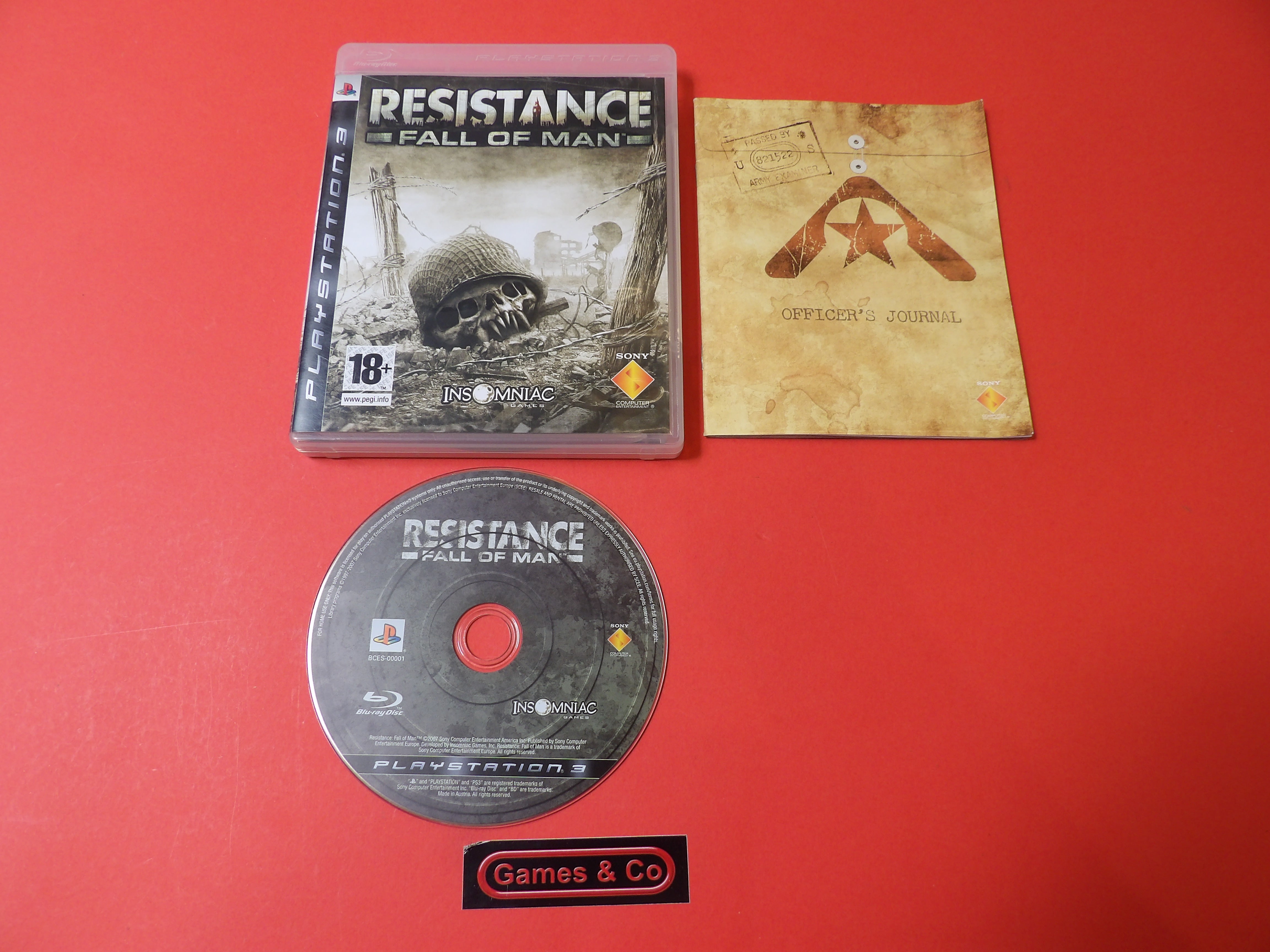 RESISTANCE FALL OF MAN PLAYSTATION 3