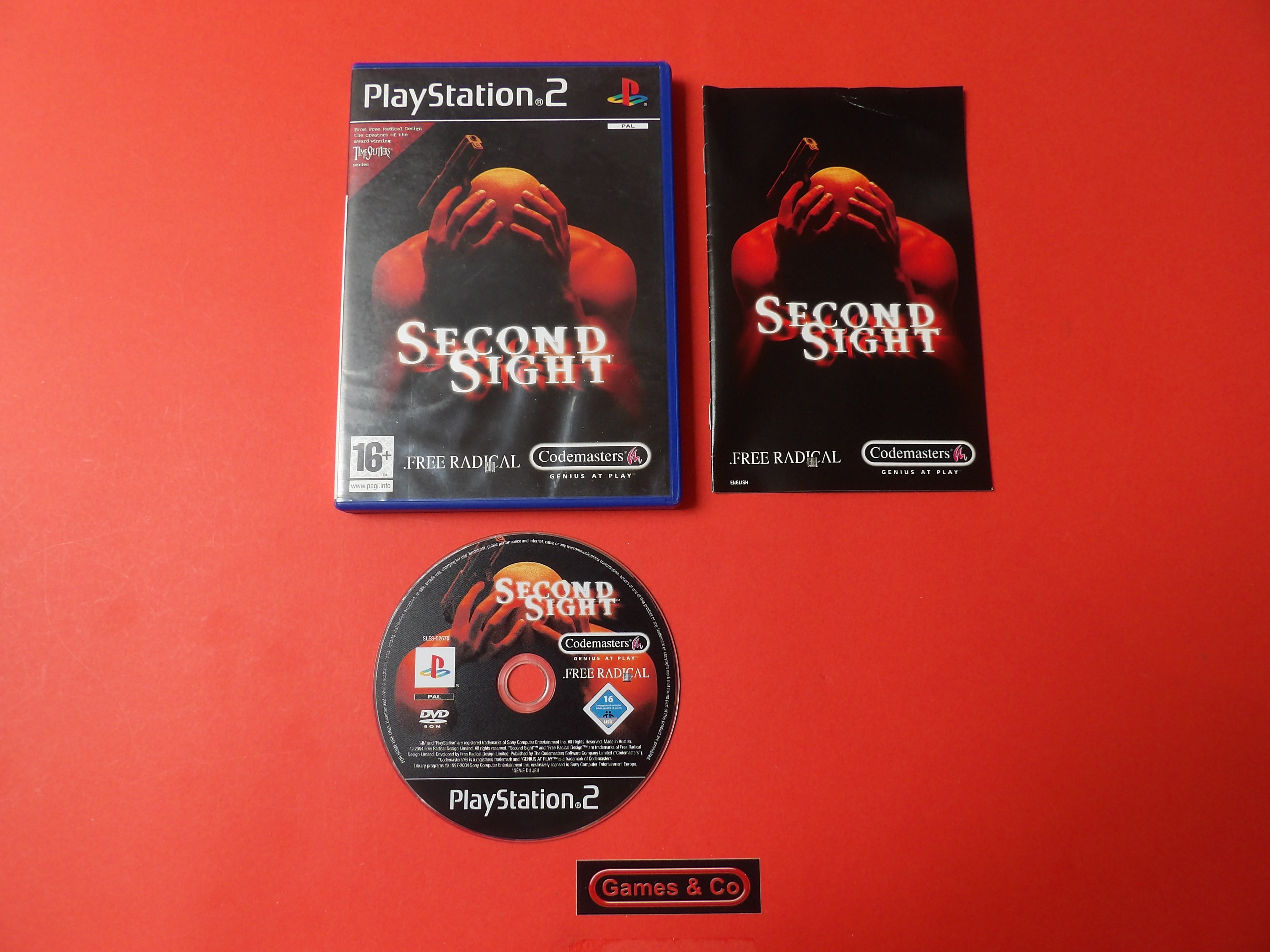 SECOND SIGHT - PLAYSTATION 2