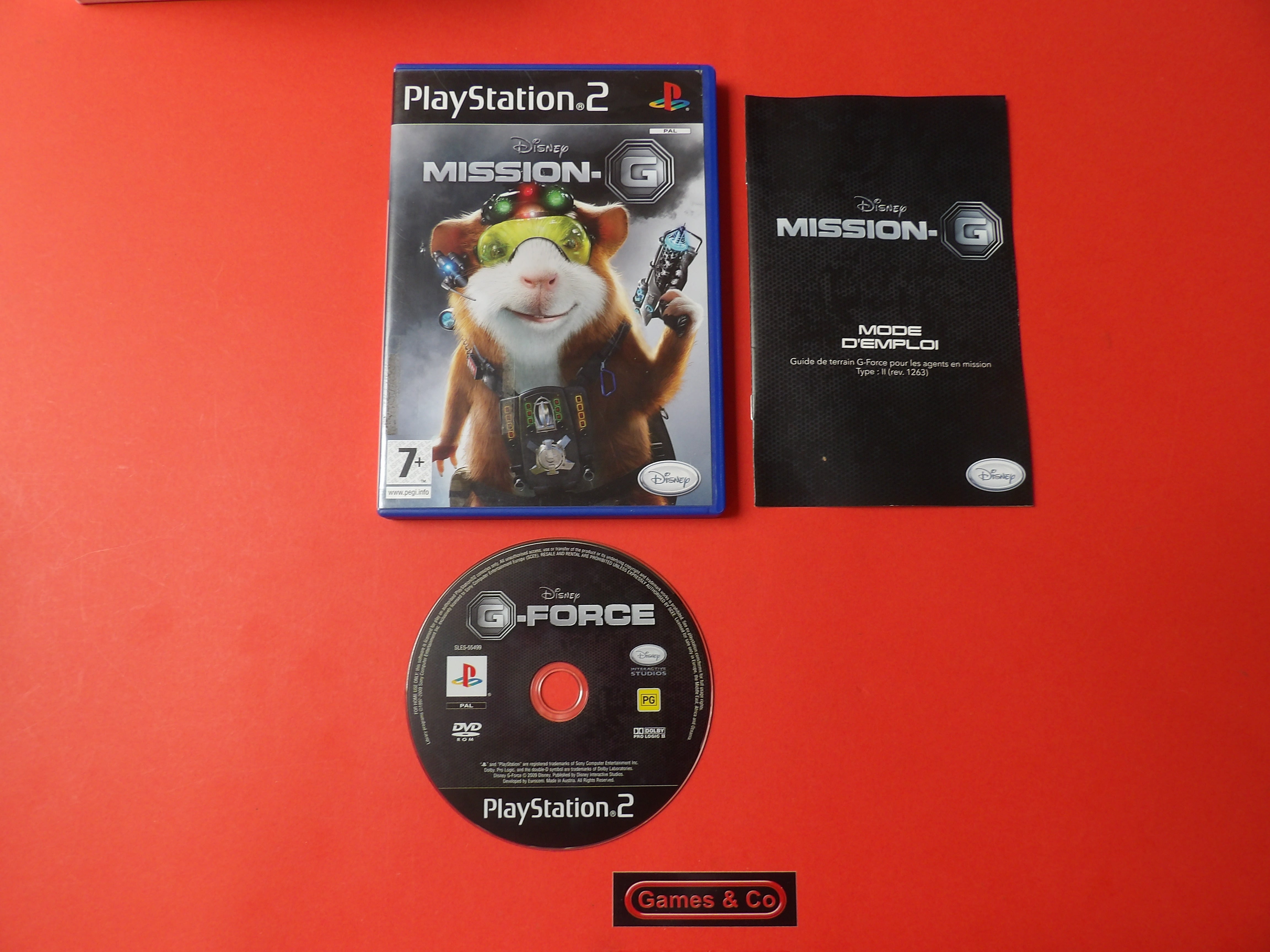DISNEY MISSION-G PS2 - PLAYSTATION 2