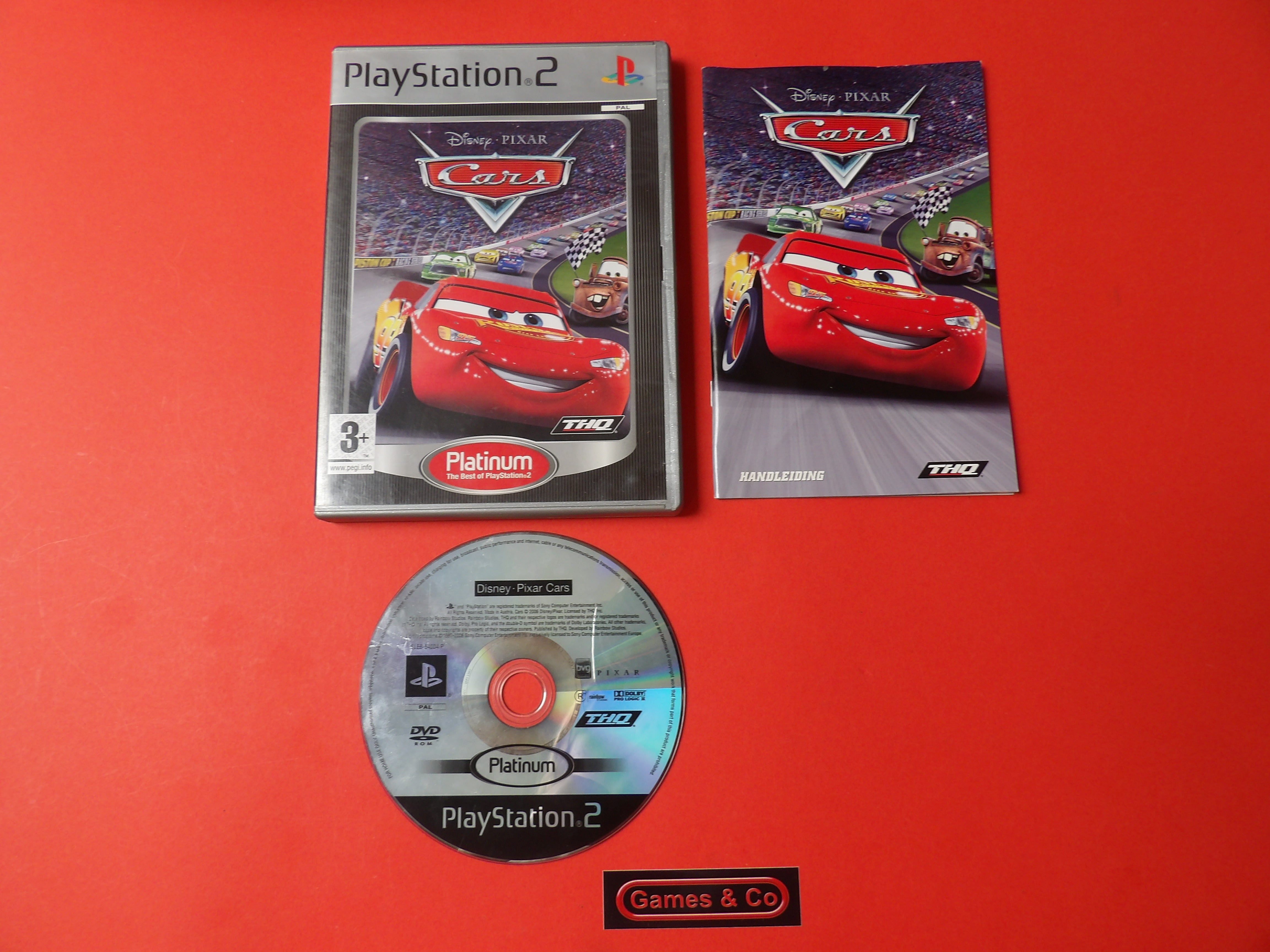 DISNEY PIXAR CARS PS2 - PLAYSTATION 2