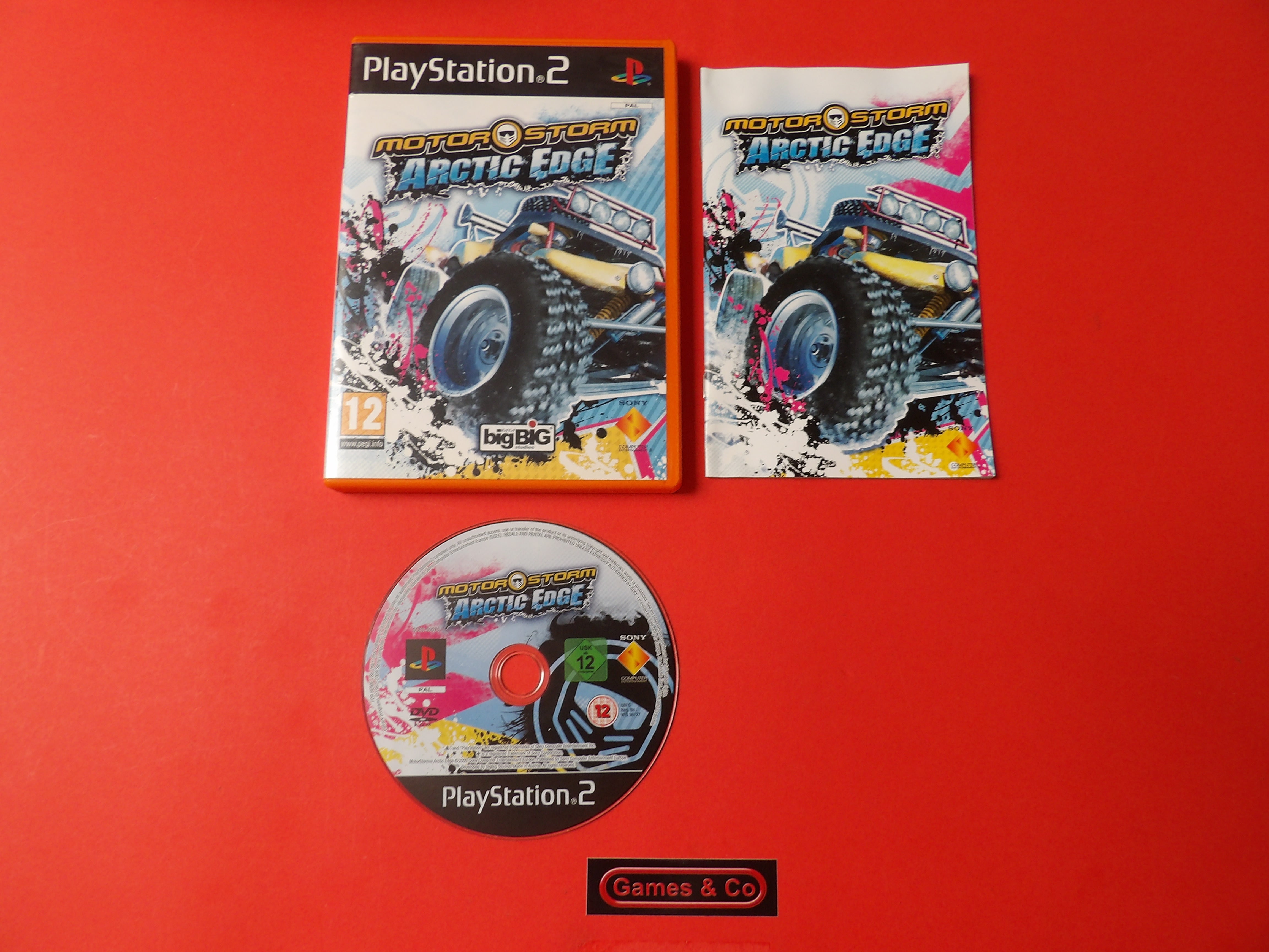 MOTORSTORM ARCTIC EDGE PS2 - PLAYSTATION 2