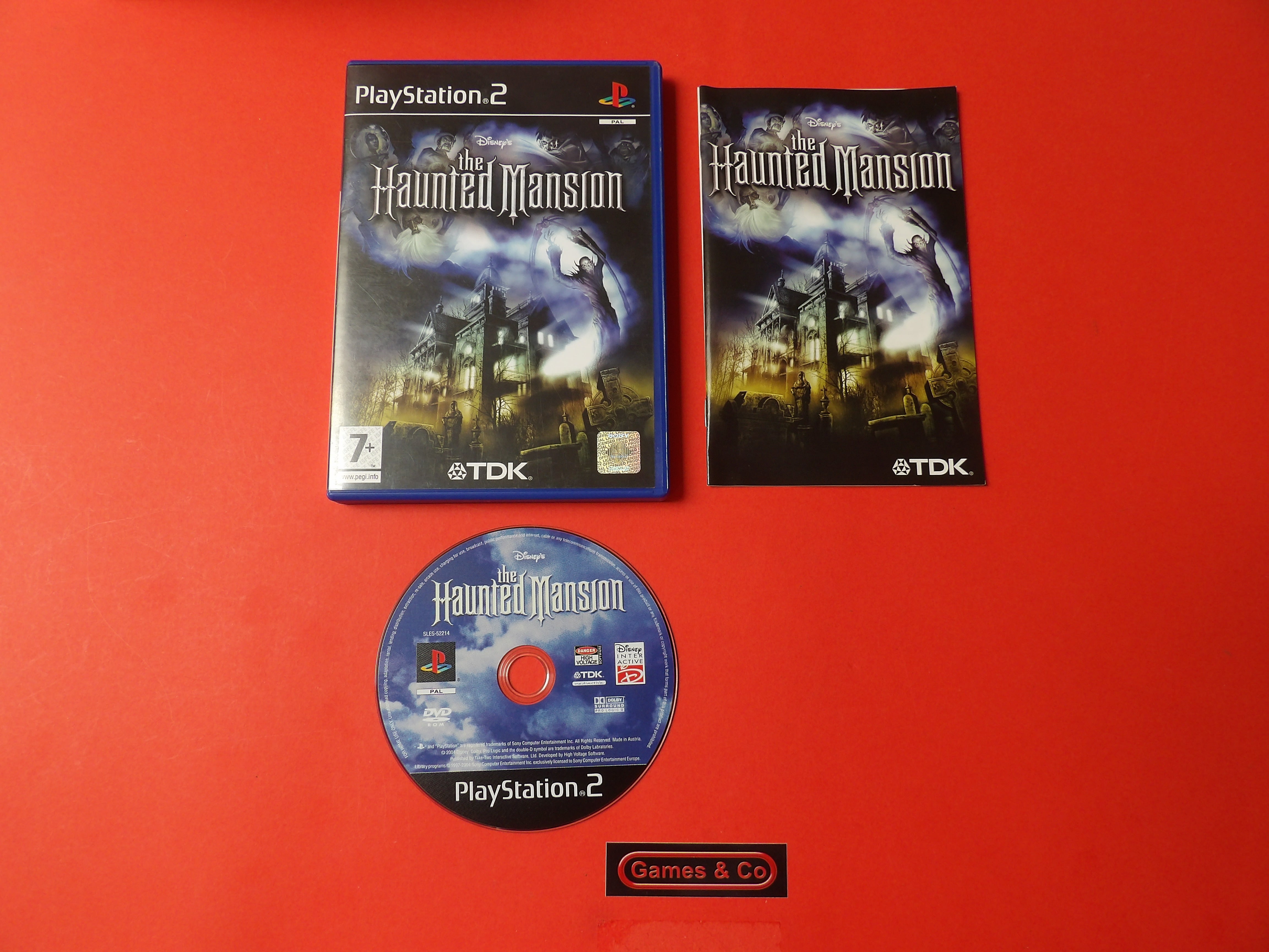 DISNEY'S THE HAUNTED MANSION PS2 - PLAYSTATION 2
