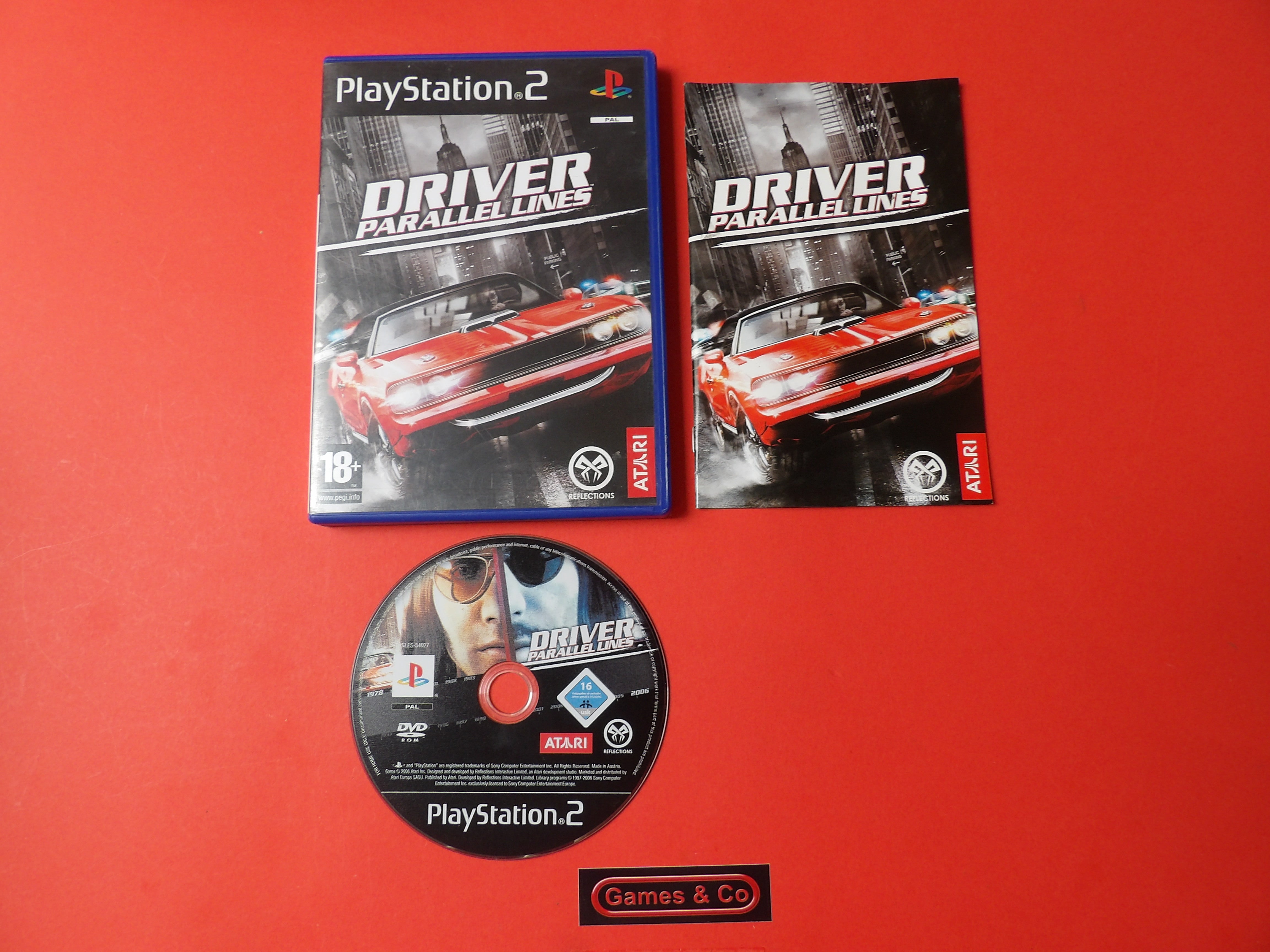 DRIVER PARALLEL LINES PS2 - PLAYSTATION 2