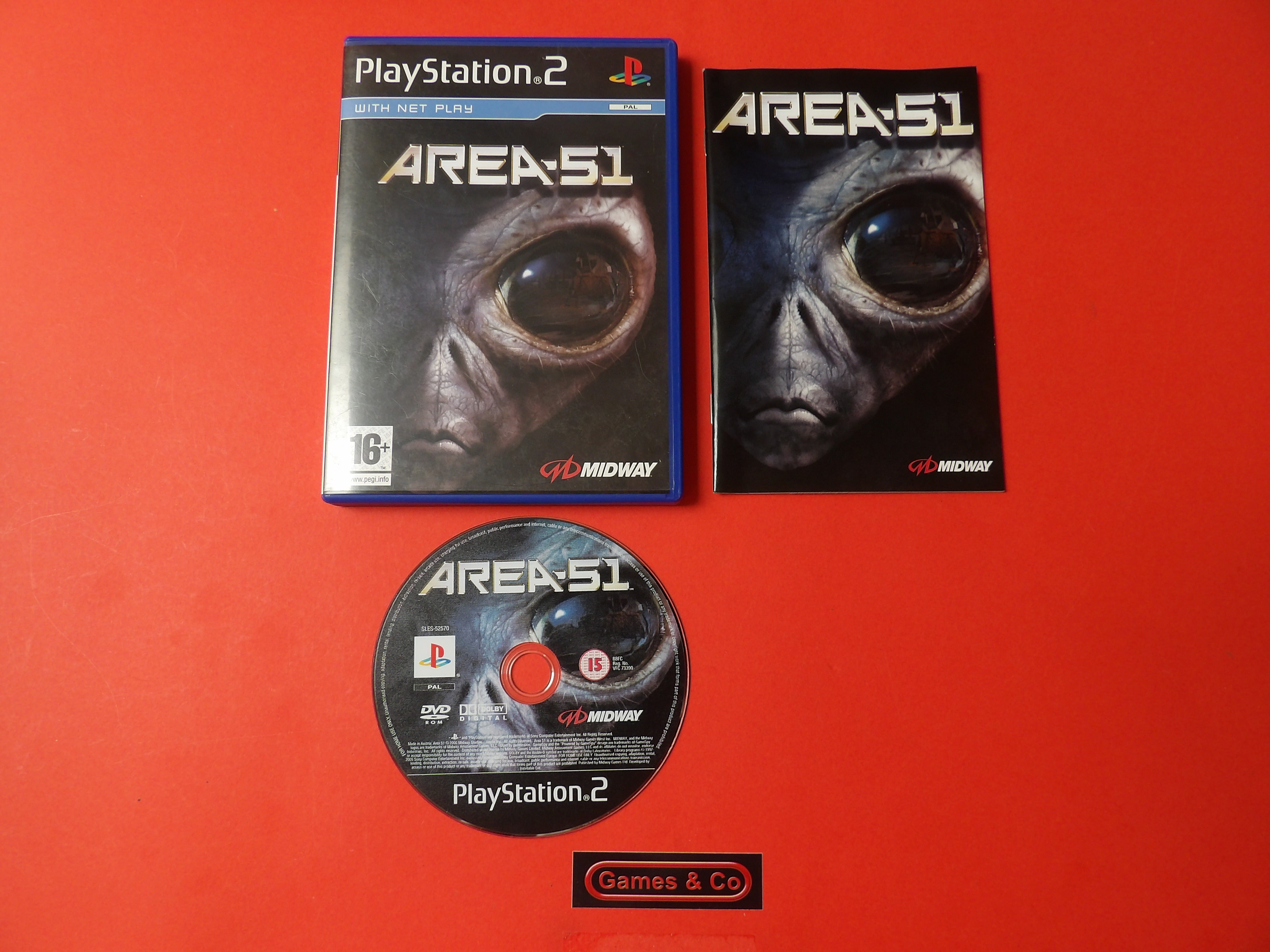 AREA 51 PS2 - PLAYSTATION 2