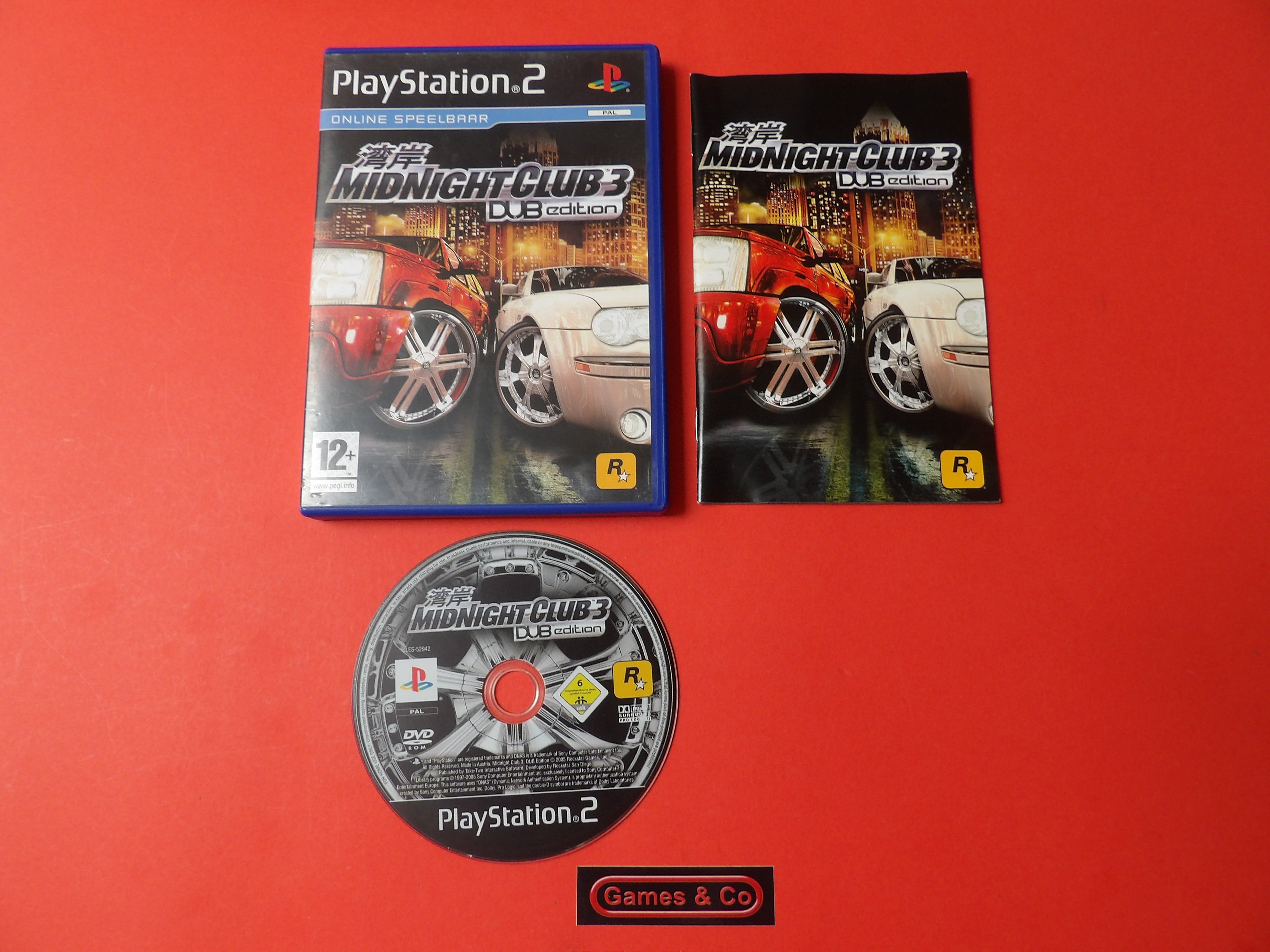 MIDNIGHT CLUB 3: DUB EDITION PS2 - PLAYSTATION 2