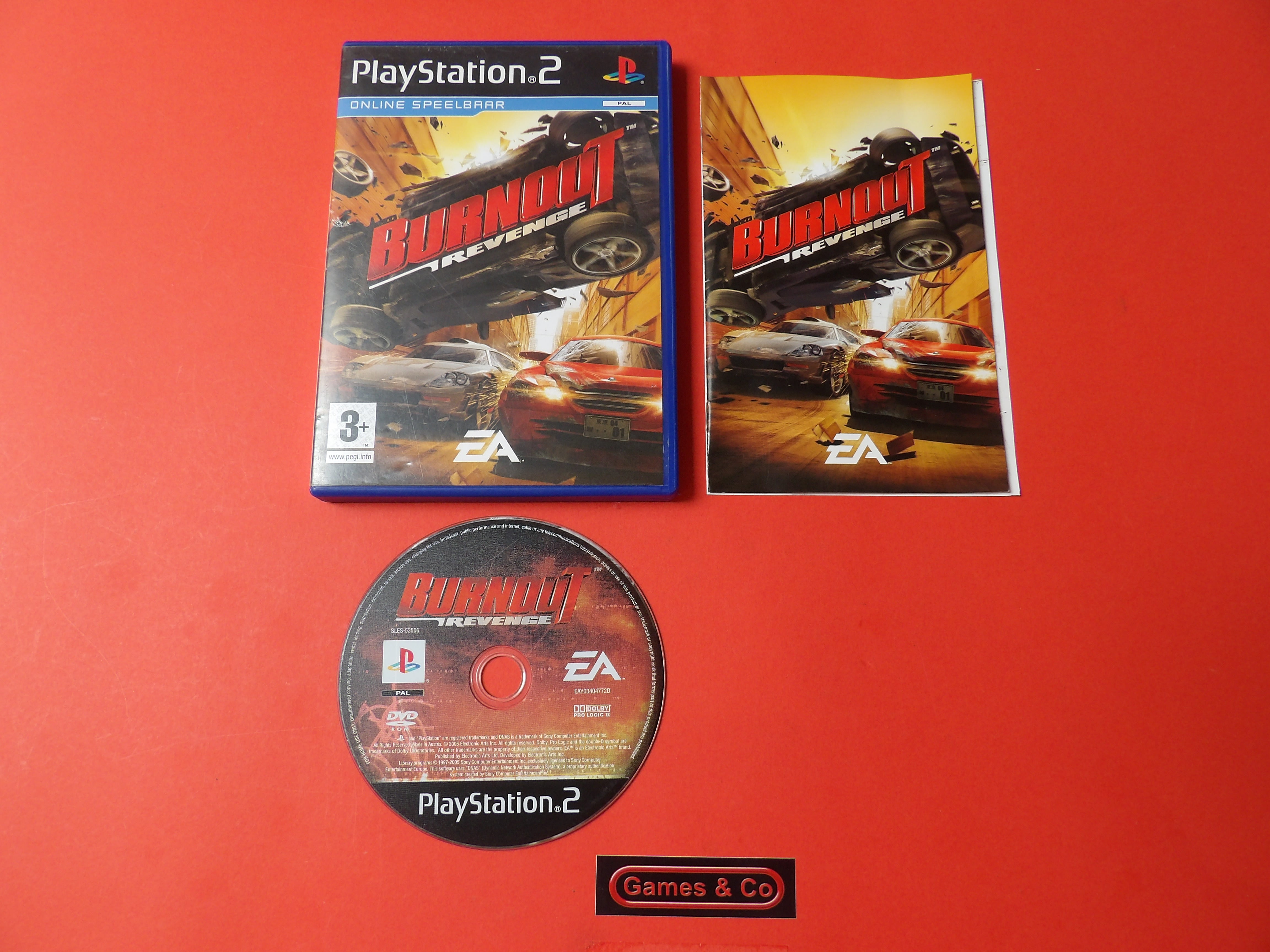 BURNOUT REVENGE PS2 - PLAYSTATION 2