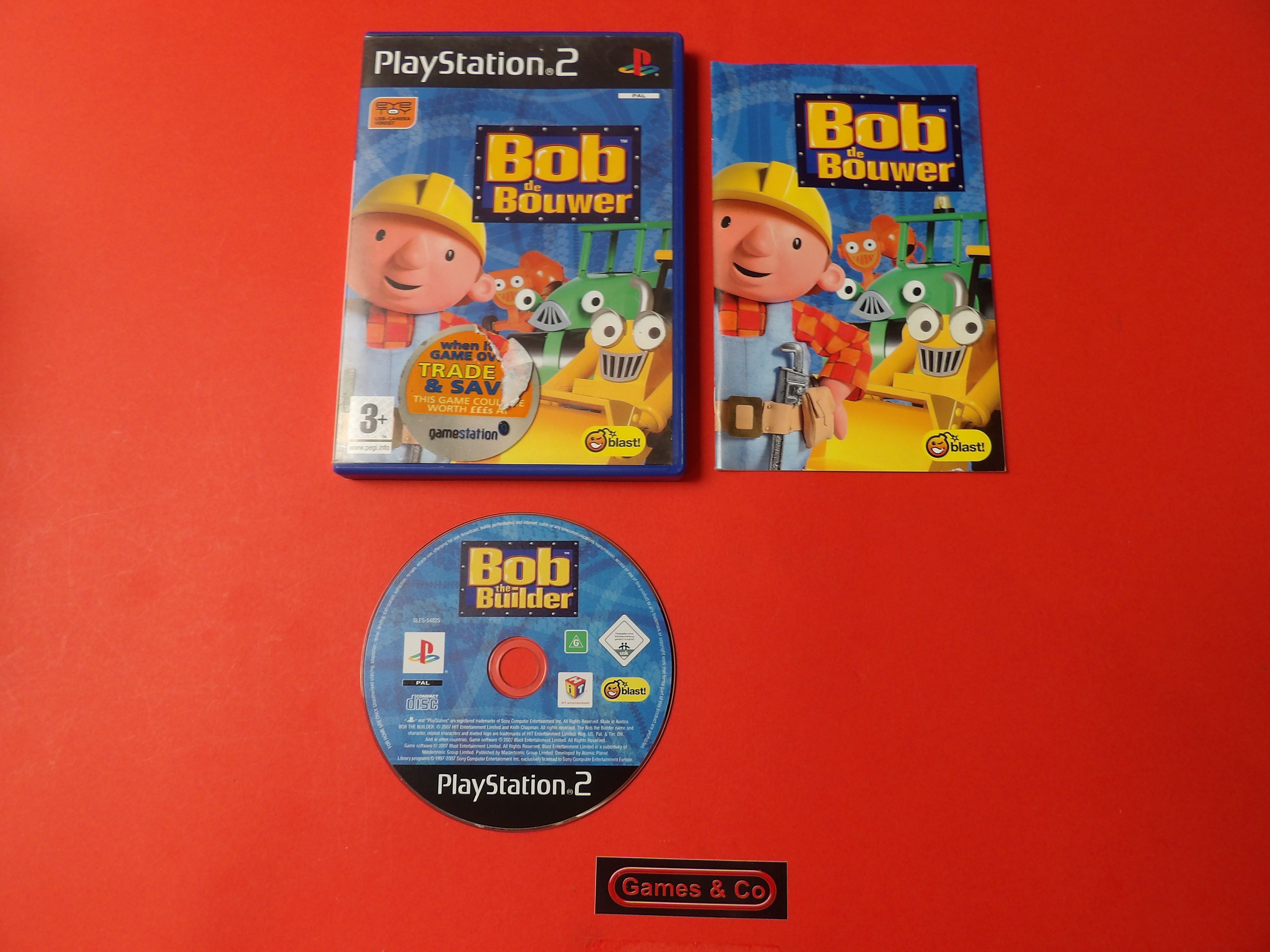 BOB DE BOUWER PS2 - PLAYSTATION 2