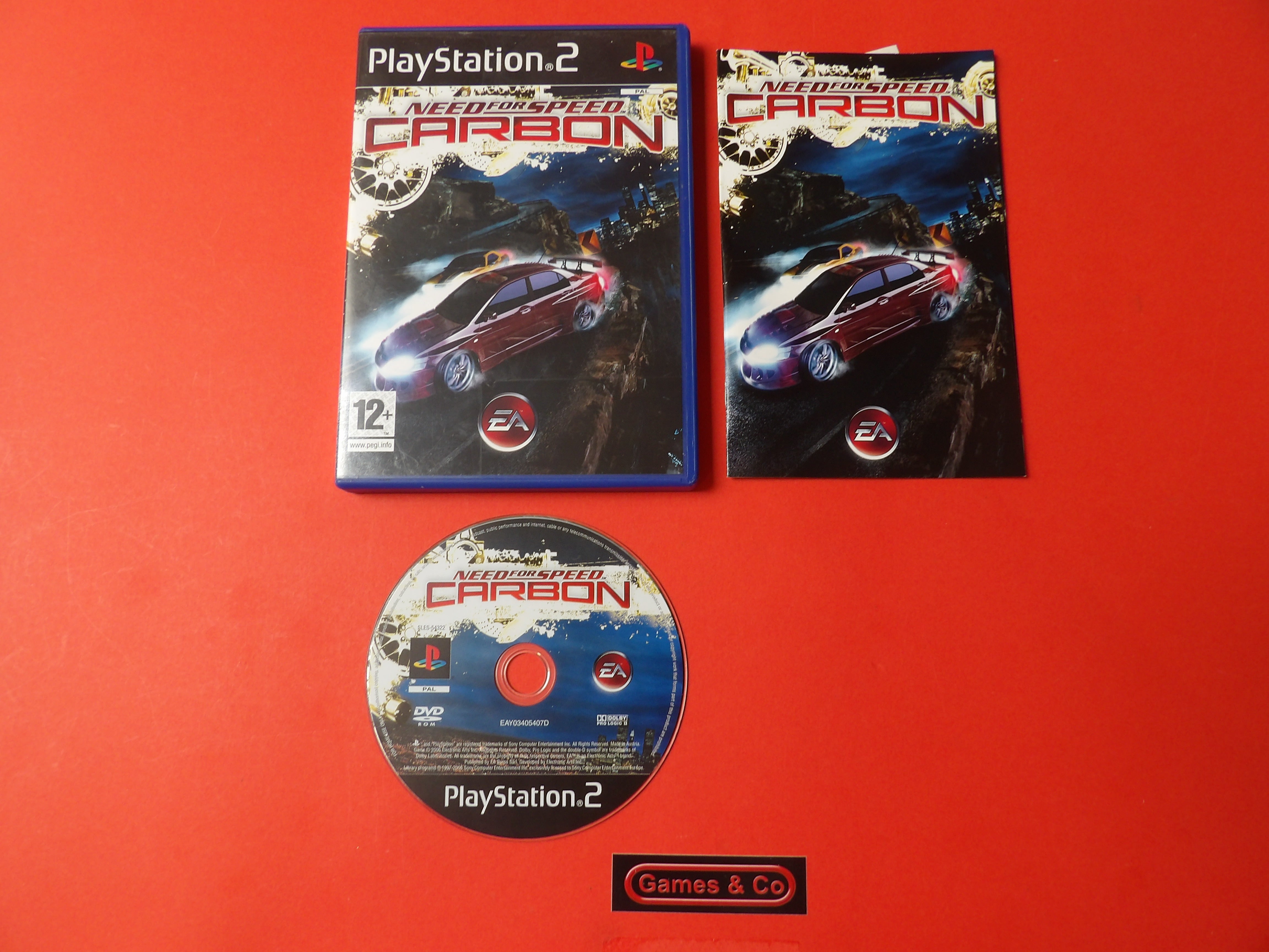 NEED FOR SPEED CARBON PS2 - PLAYSTATION 2