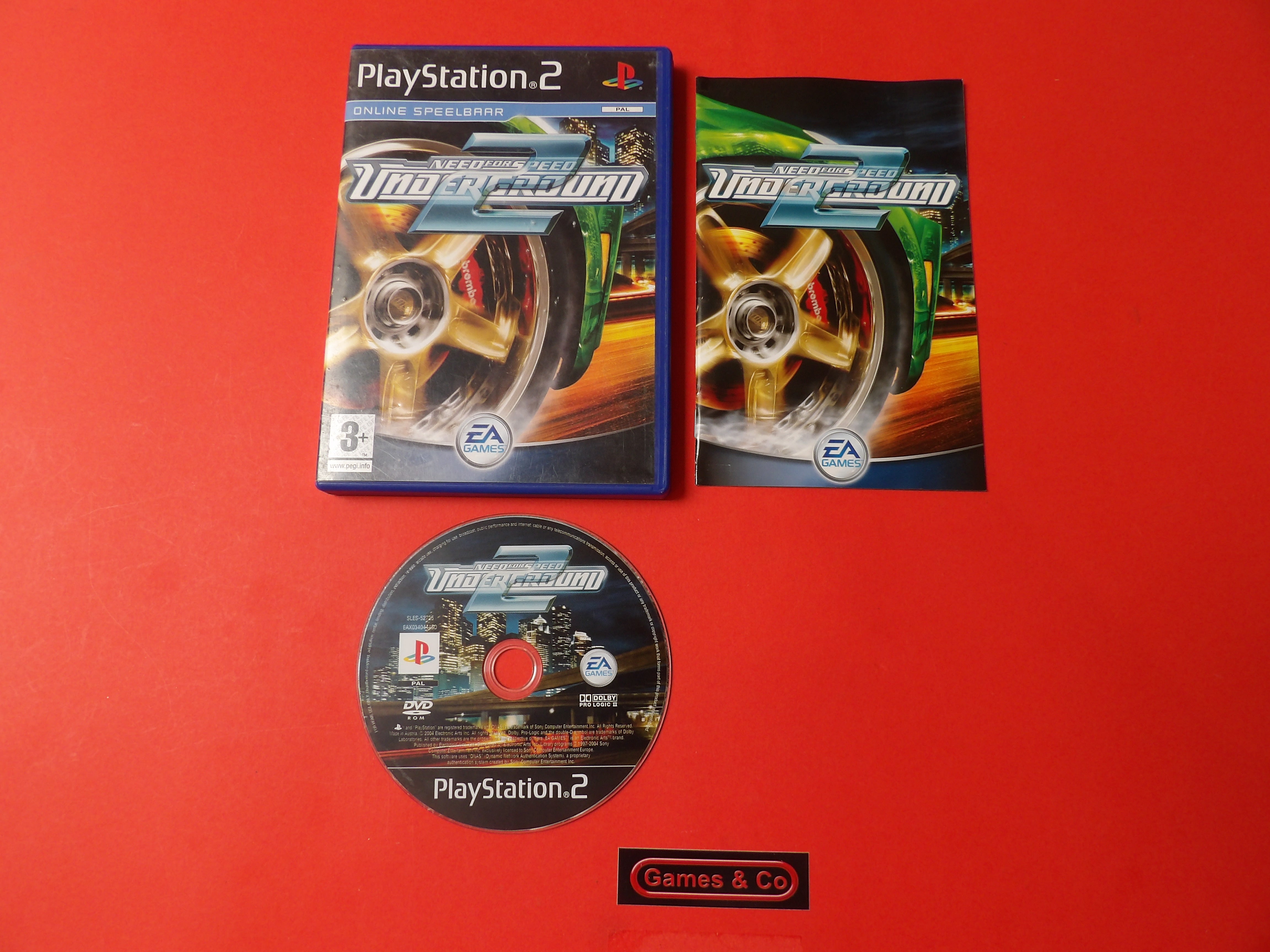 NEED FOR SPEED UNDERGROUND 2 PS2 - PLAYSTATION 2