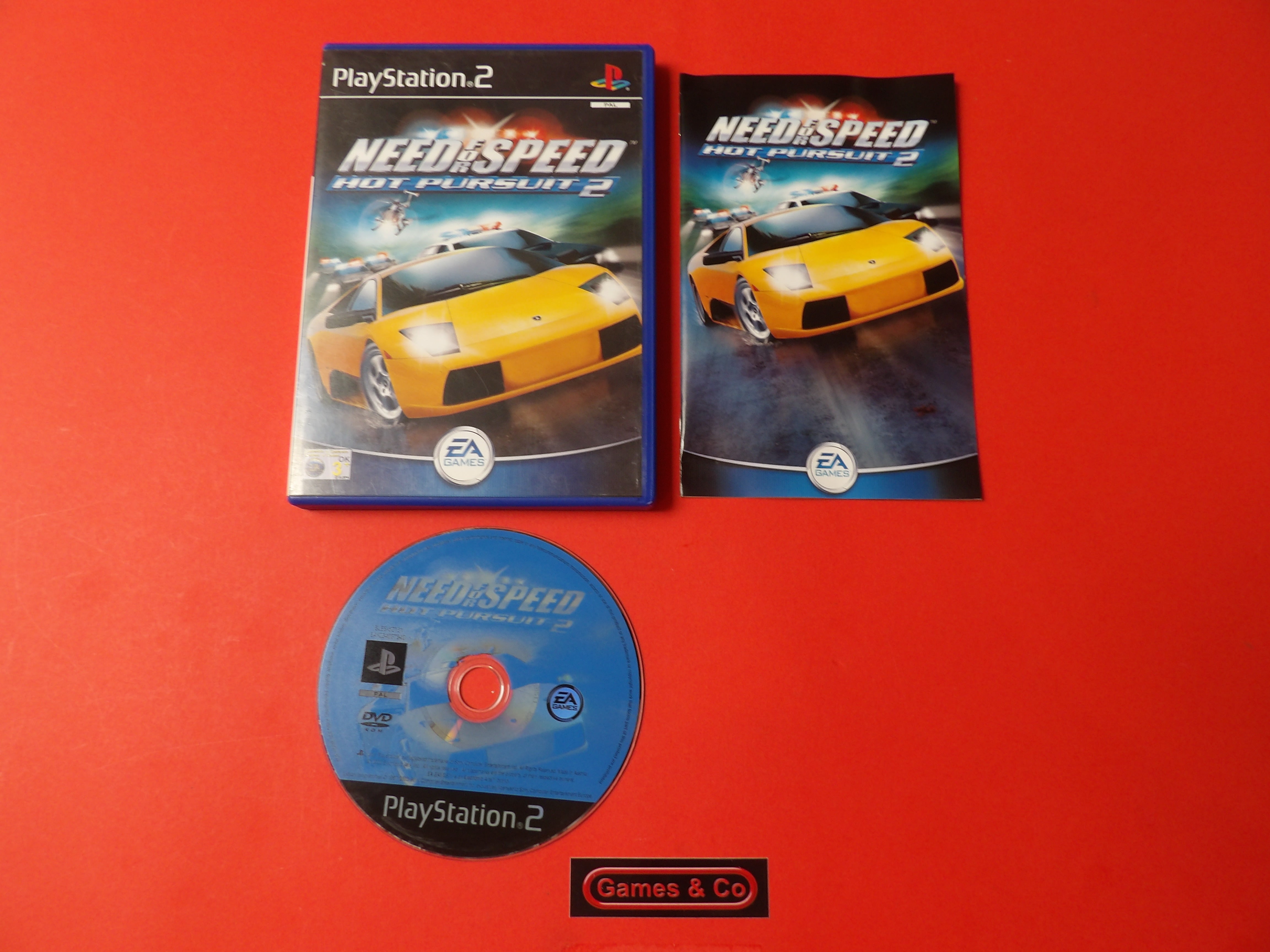 NEED FOR SPEED HOT PURSUIT 2 PS2 - PLAYSTATION 2