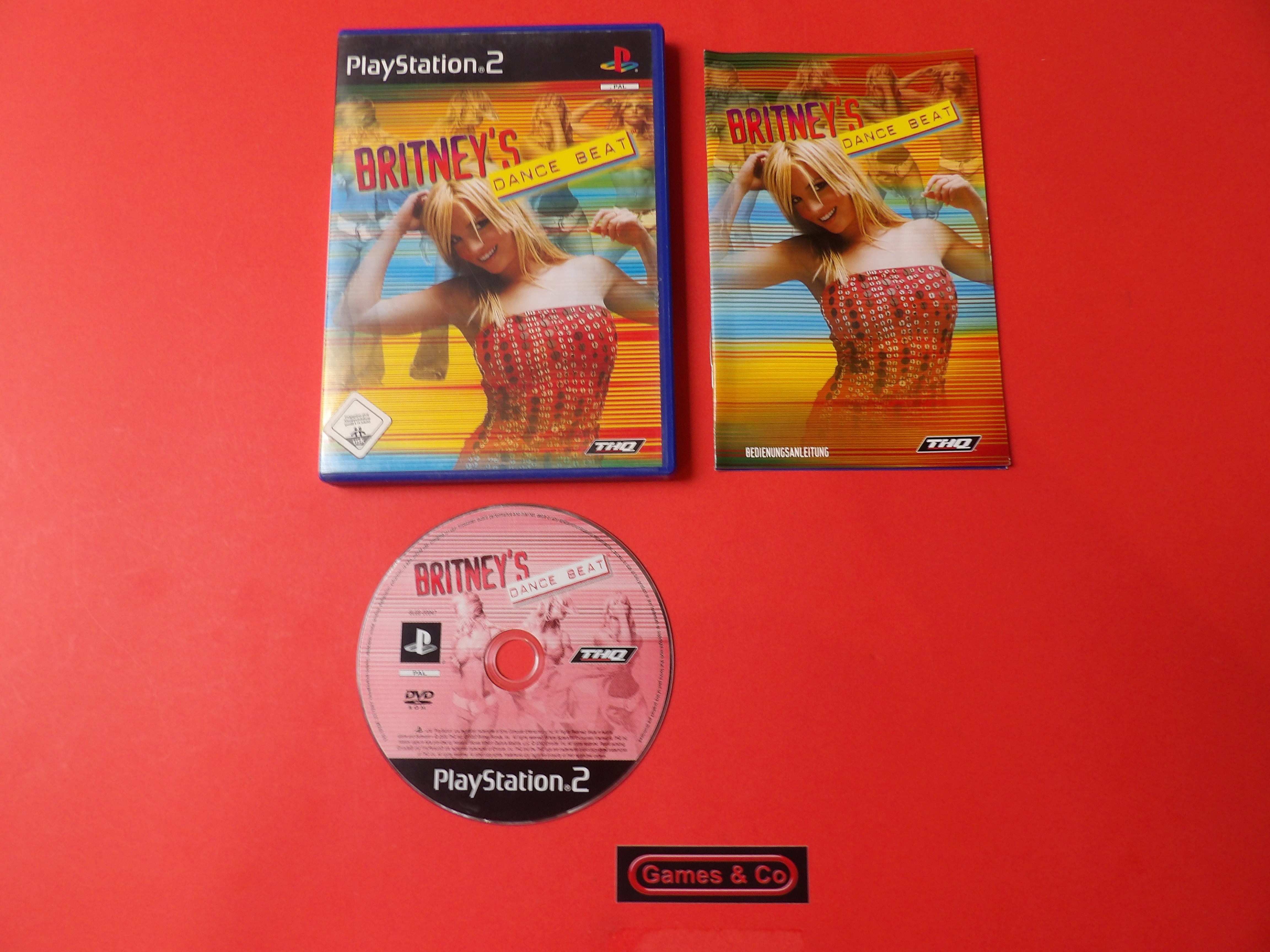 BRITNEY'S DANCE BEAT PS2- PLAYSTATION 2