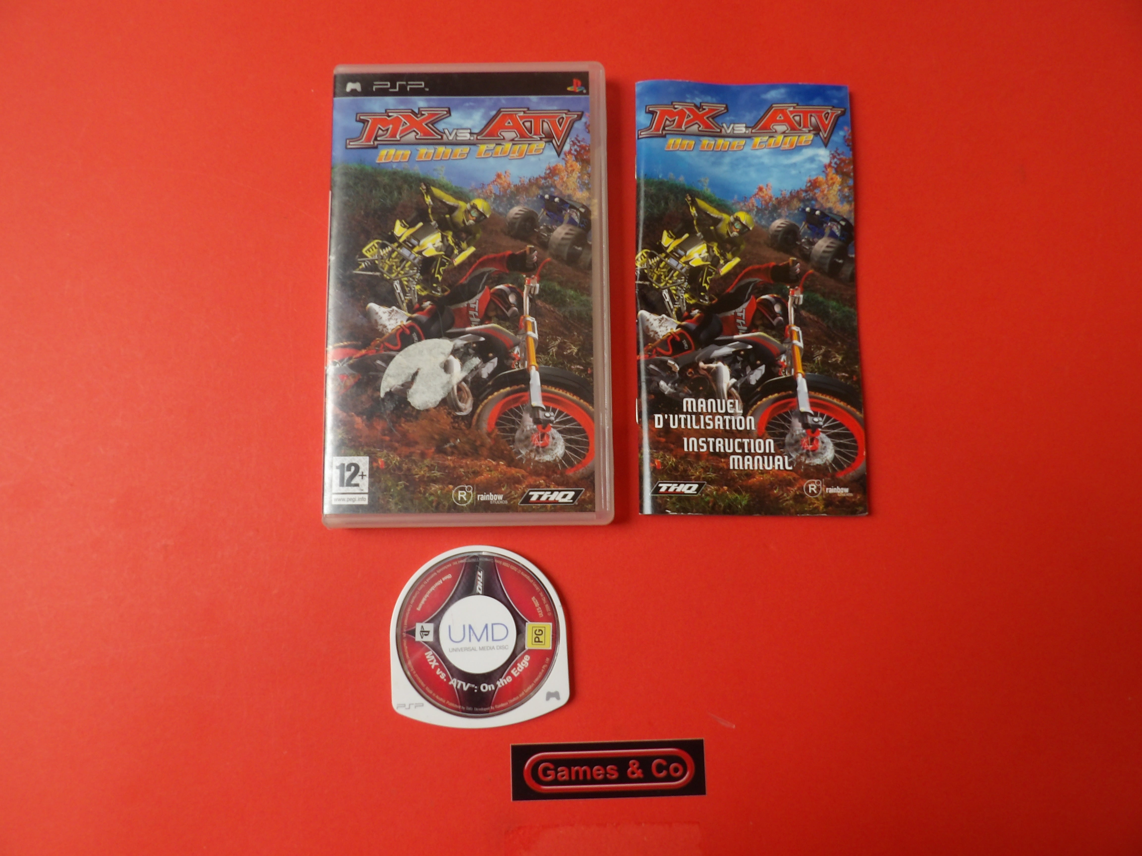 MX VS ATV: ON THE EDGE - PSP