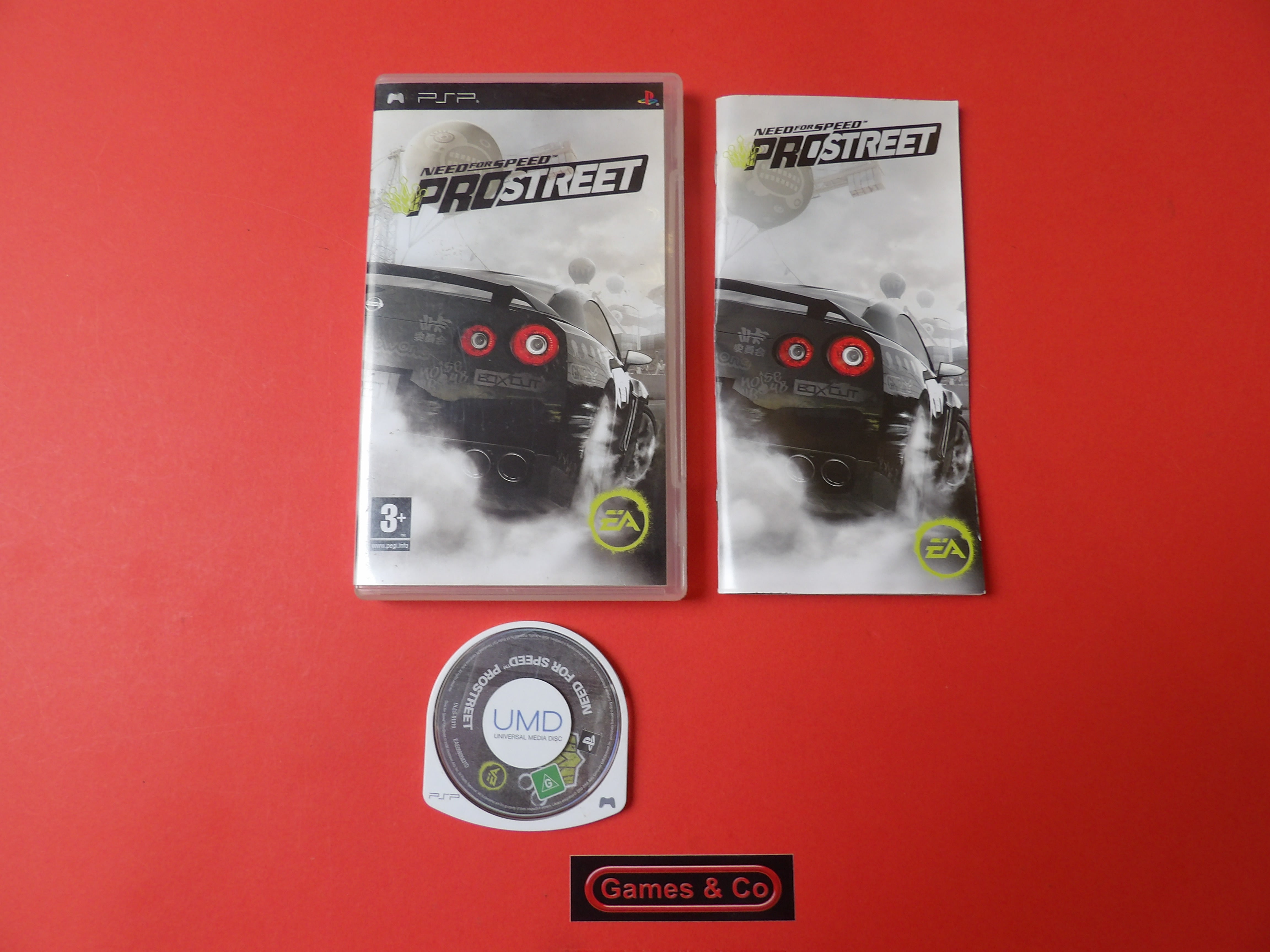 NEED FOR SPEED PROSTREET - PSP