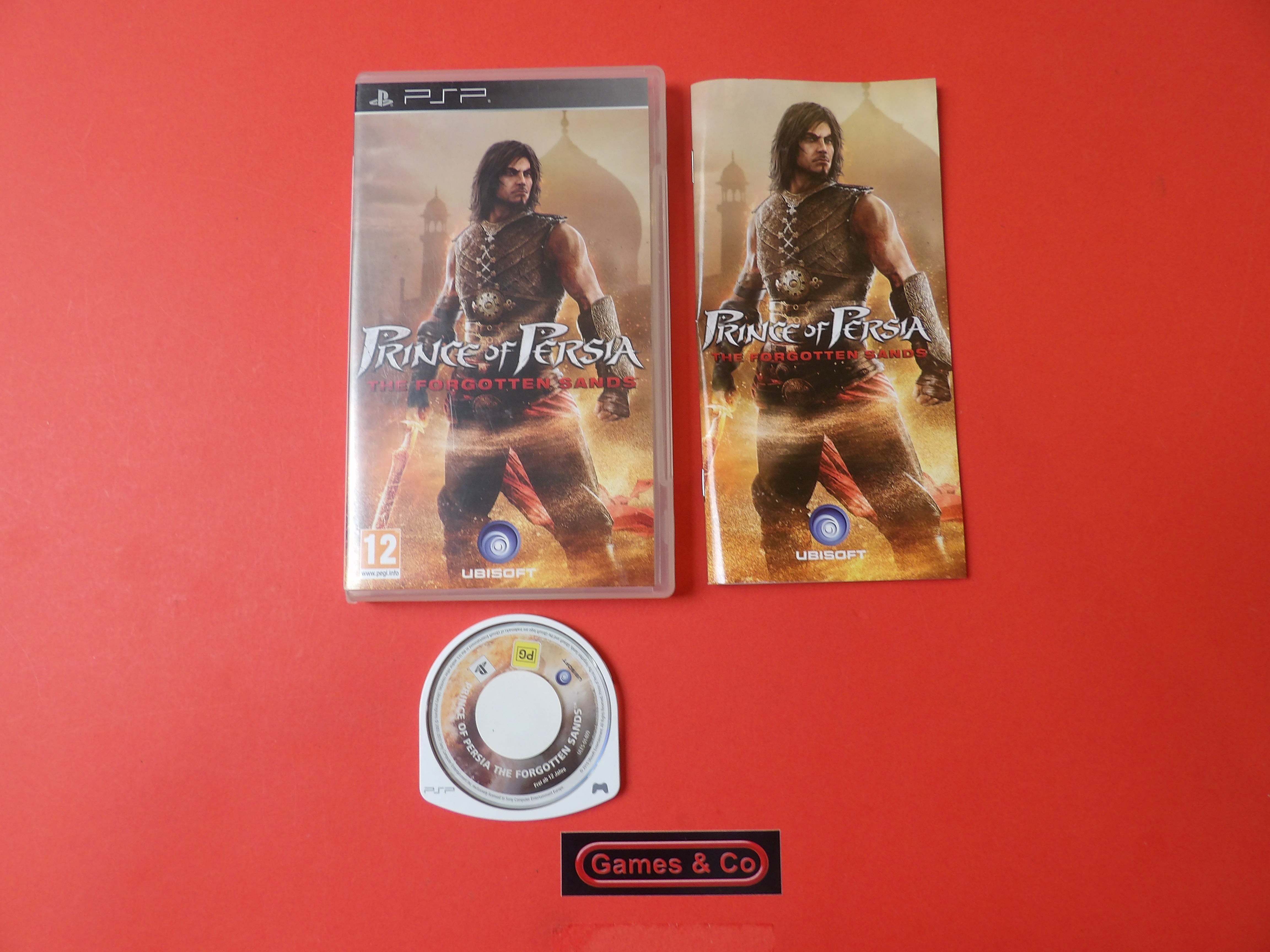 PRINCE OF PERSIA THE FORGOTTEN SANDS - PSP