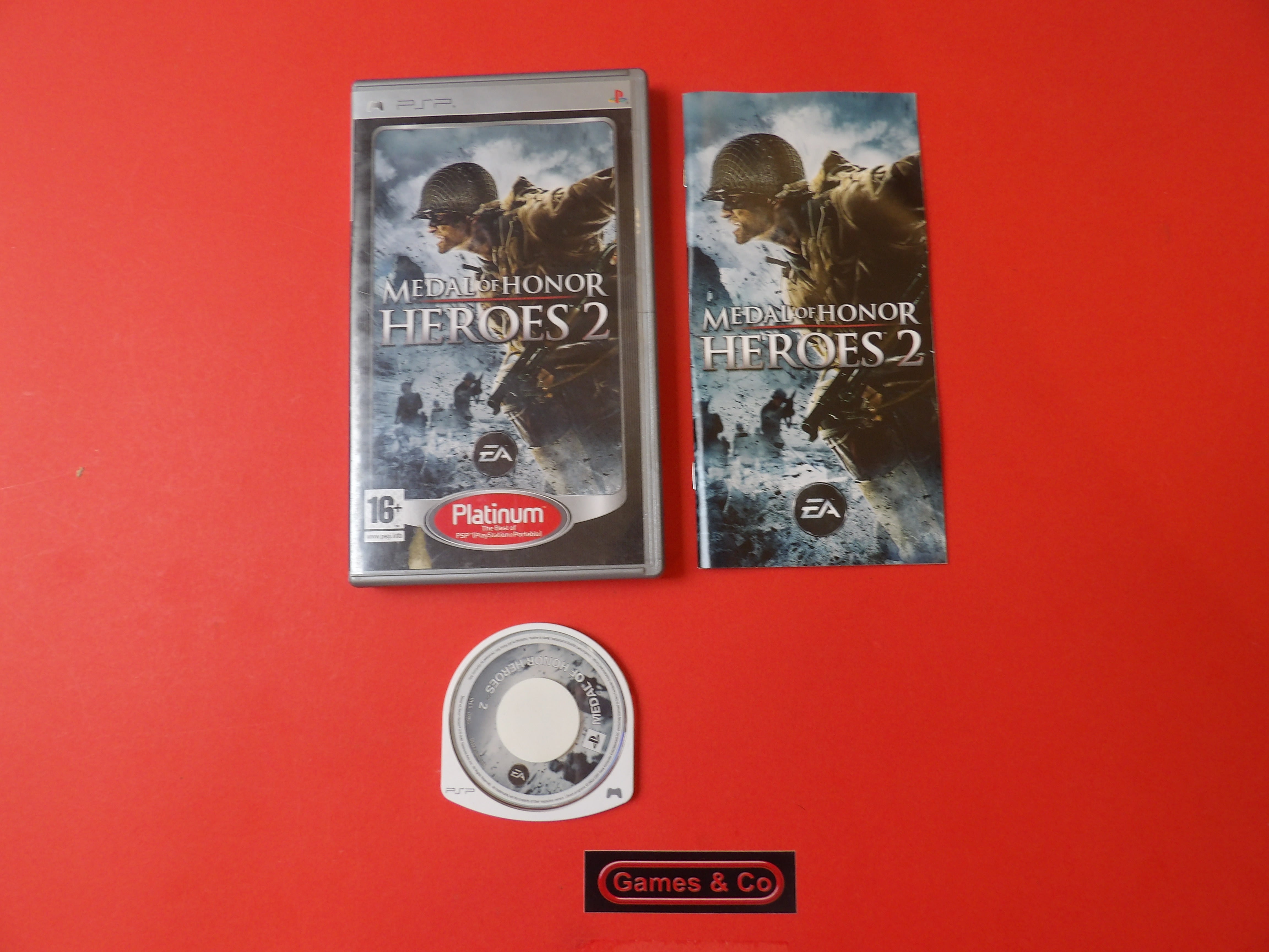 MEDAL OF HONOR HEROES 2 - PSP