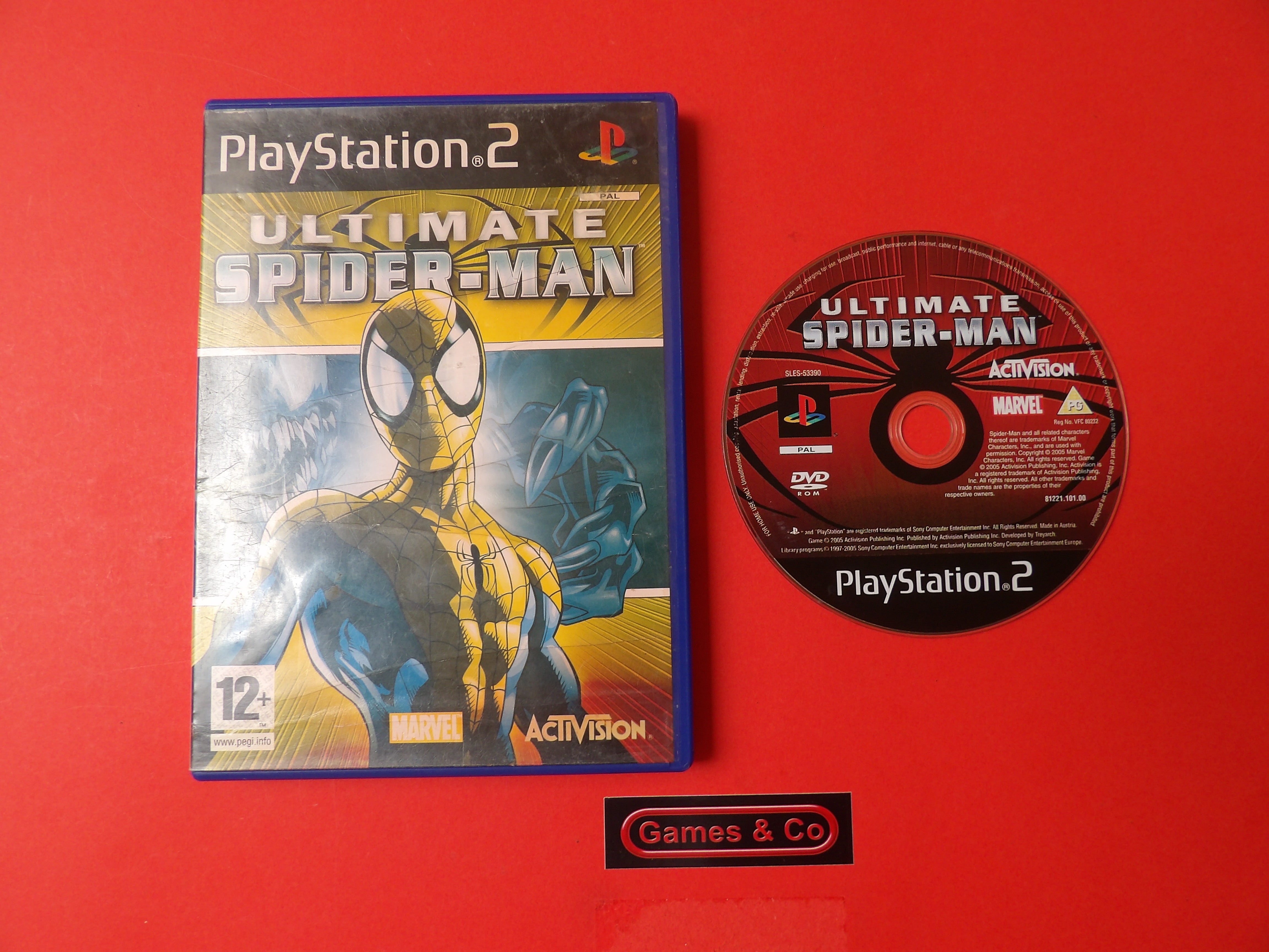 ULTIMATE SPIDER-MAN - PS2