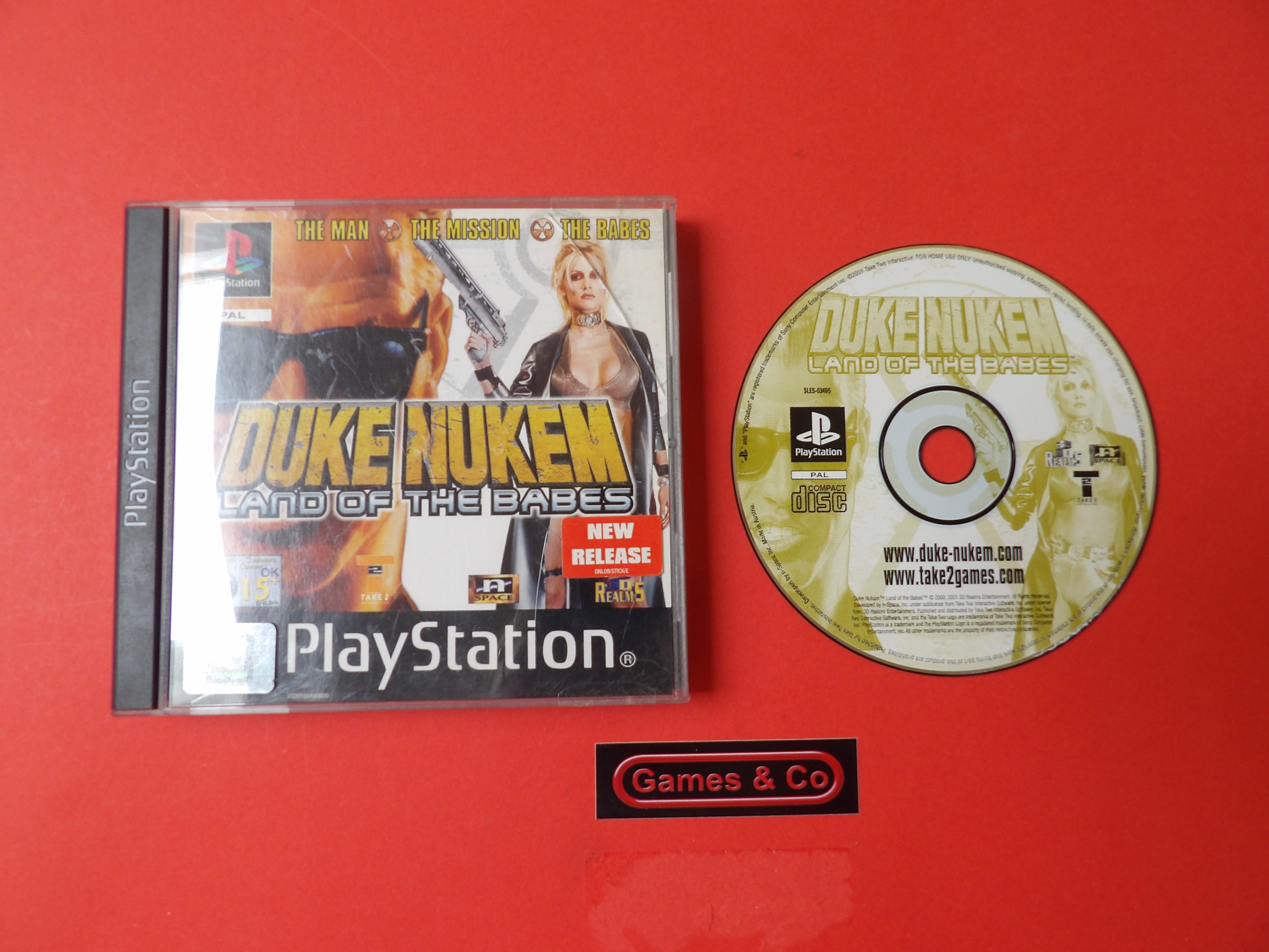 DUKE NUKEM: LAND OF THE BABES - PS1