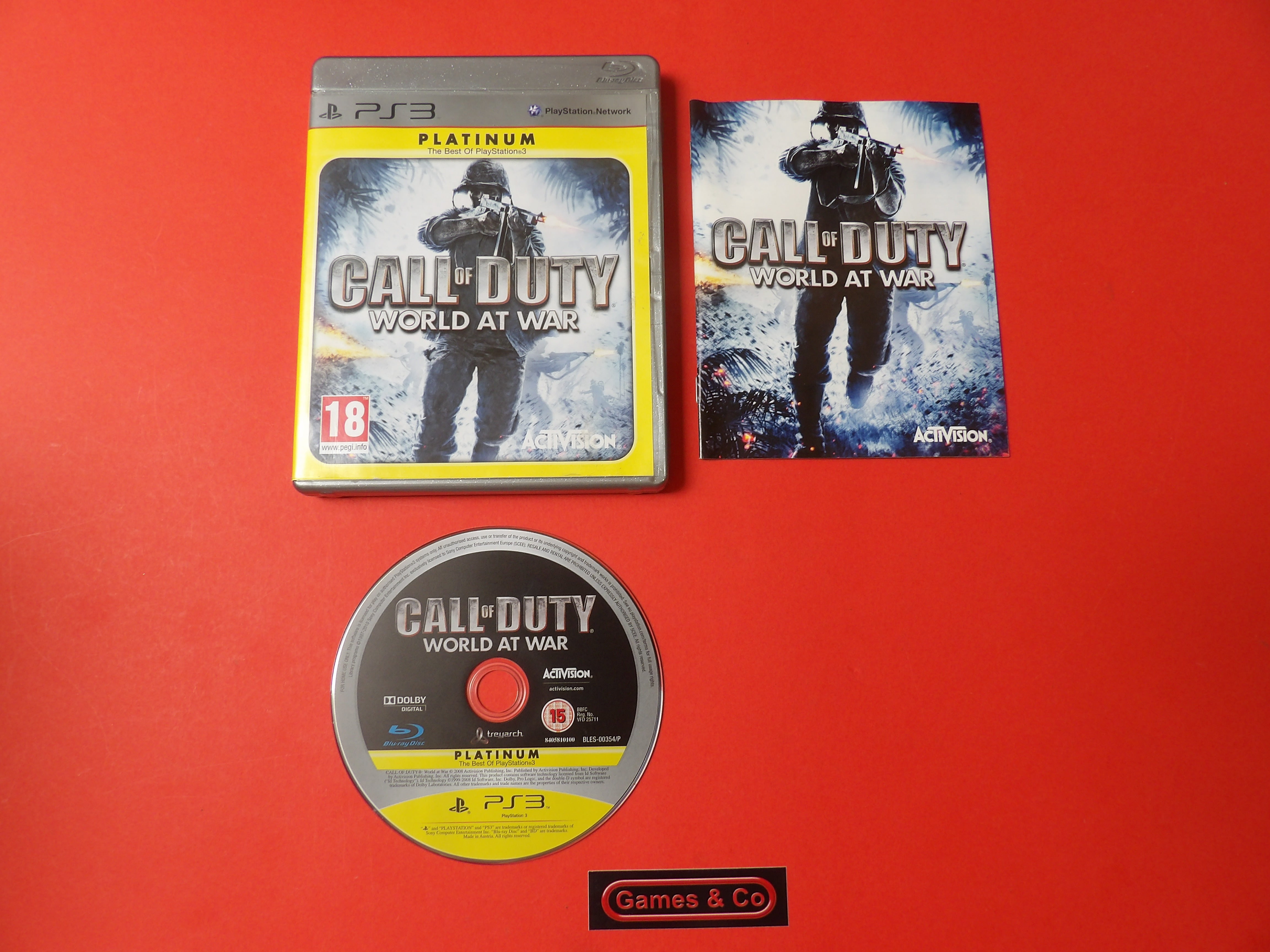 CALL OF DUTY WORLD AT WAR - PS3