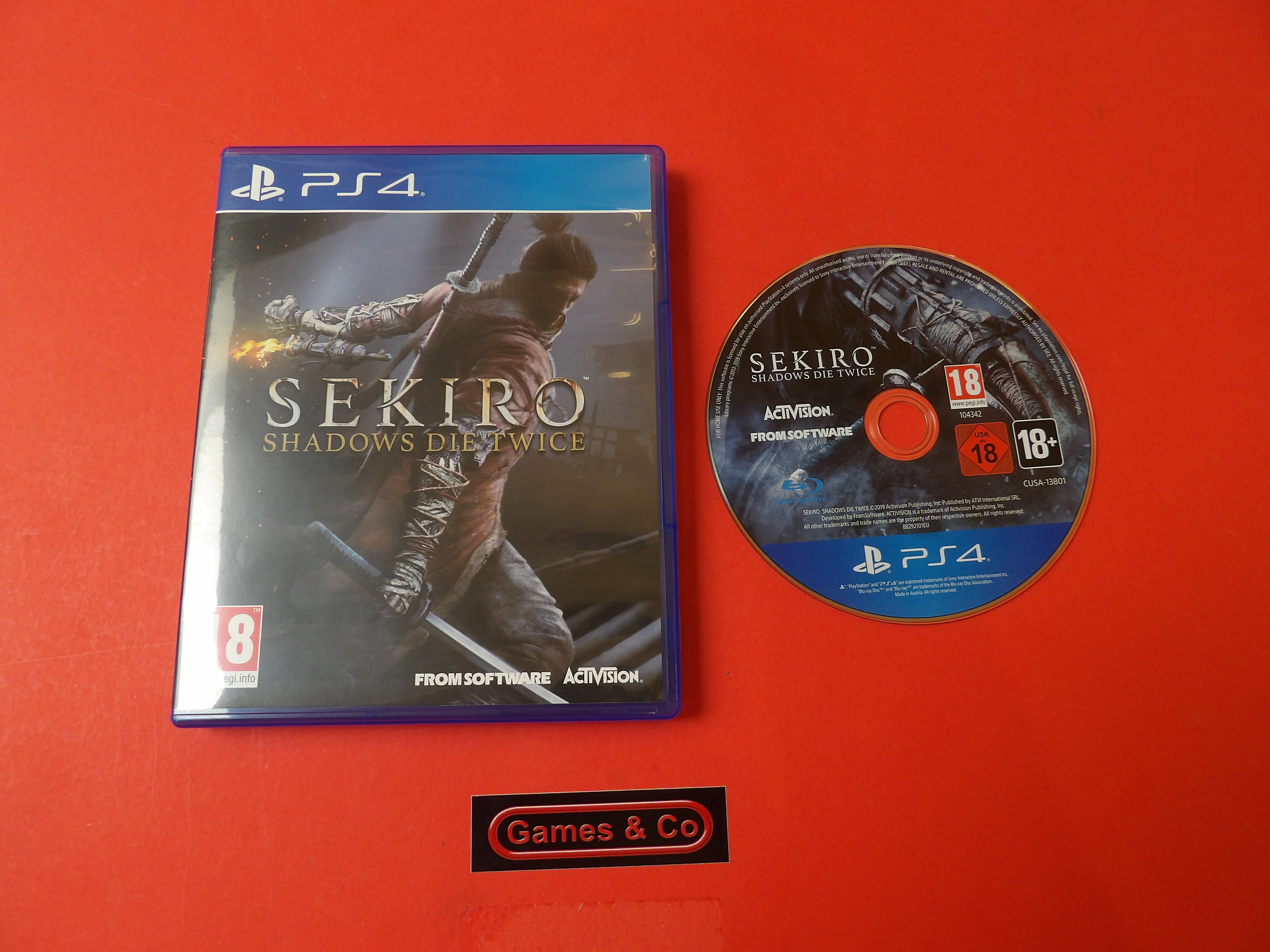 SEKIRO SHADOWS DIE TWICE - PLAYSTATION 4