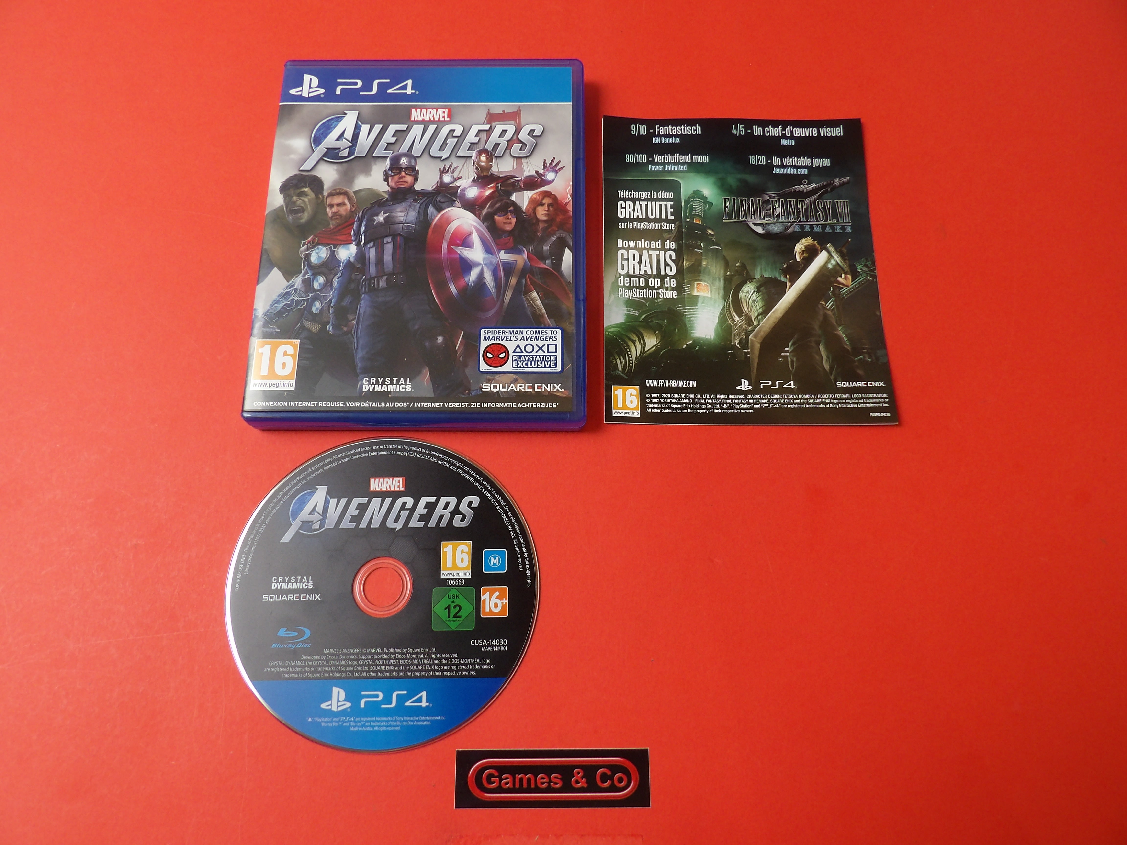 MARVEL AVENGERS - PLAYSTATION 4
