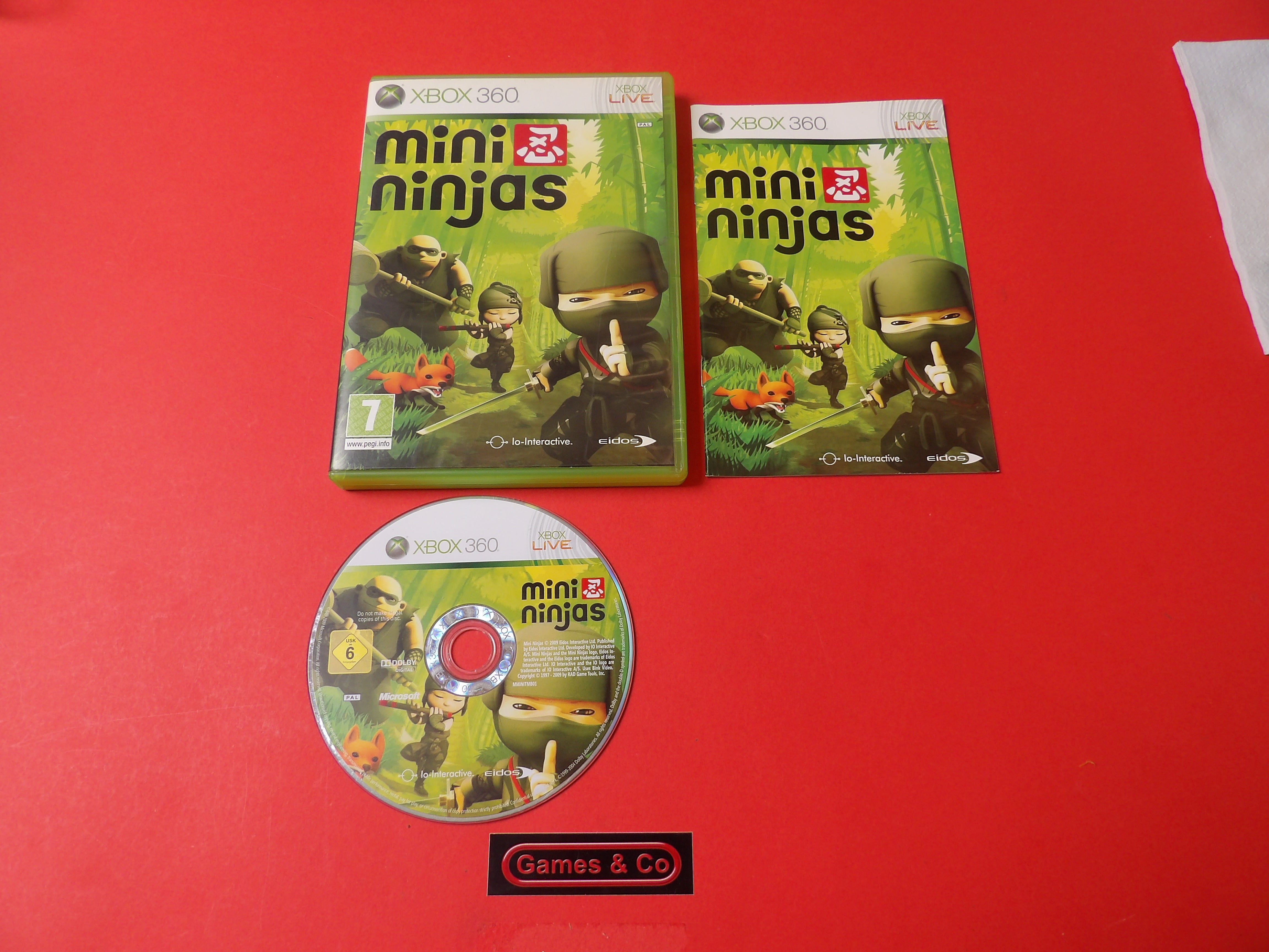 MINI NINJAS - XBOX 360