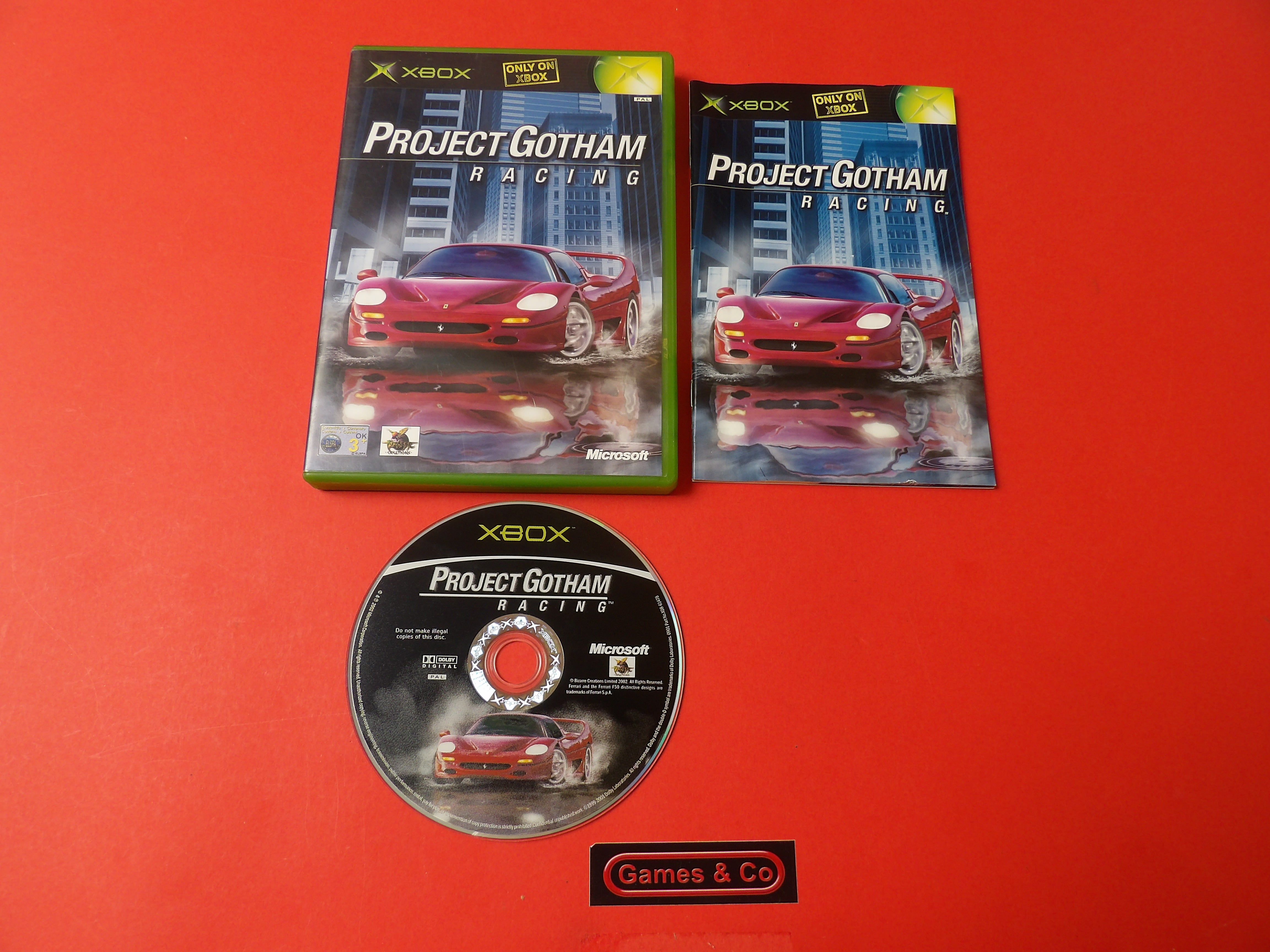 PROJECT GOTHAM RACING - XBOX CLASSIC