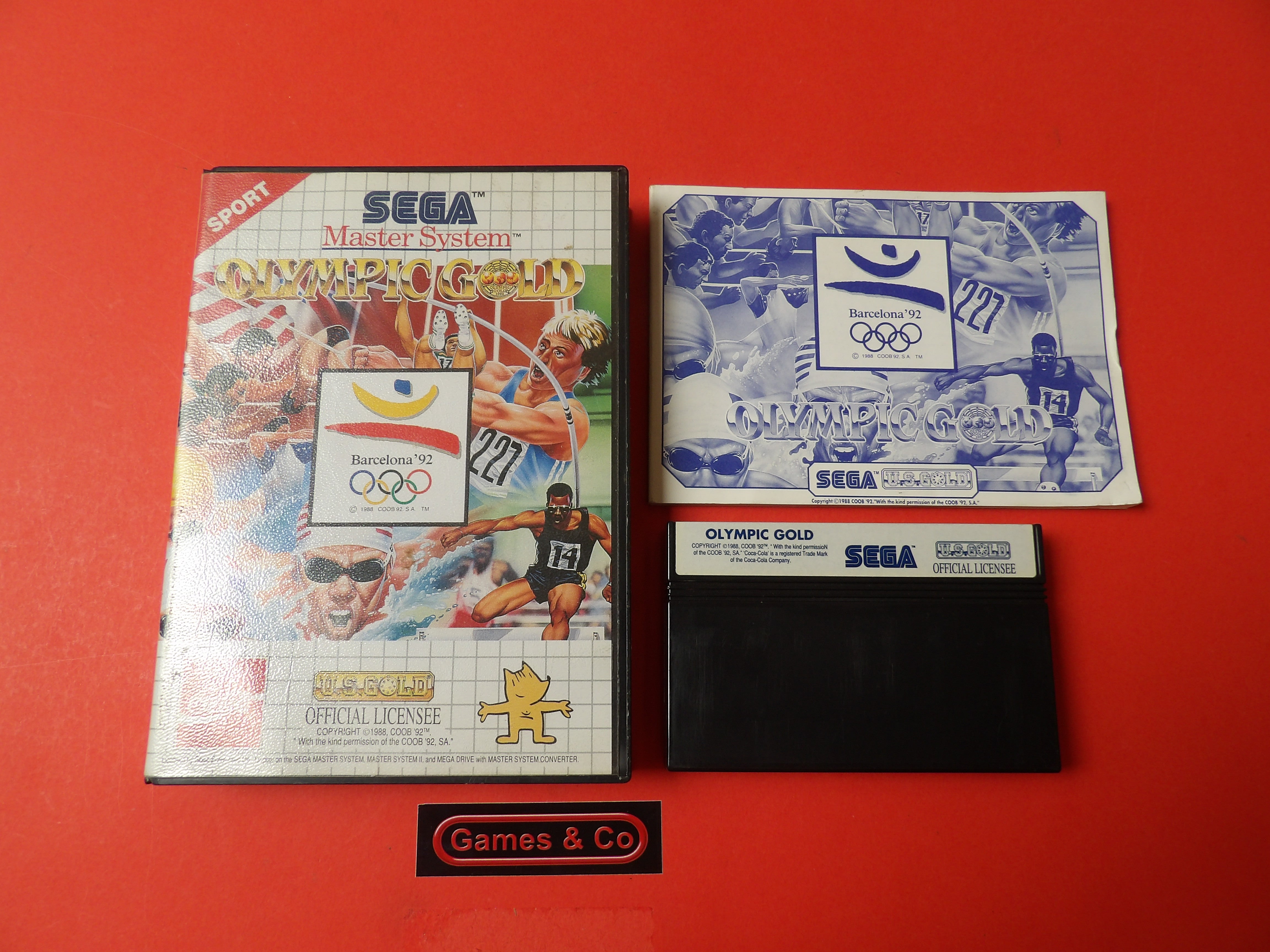 OLYMPIC GOLD - SEGA MASTER SYSTEM