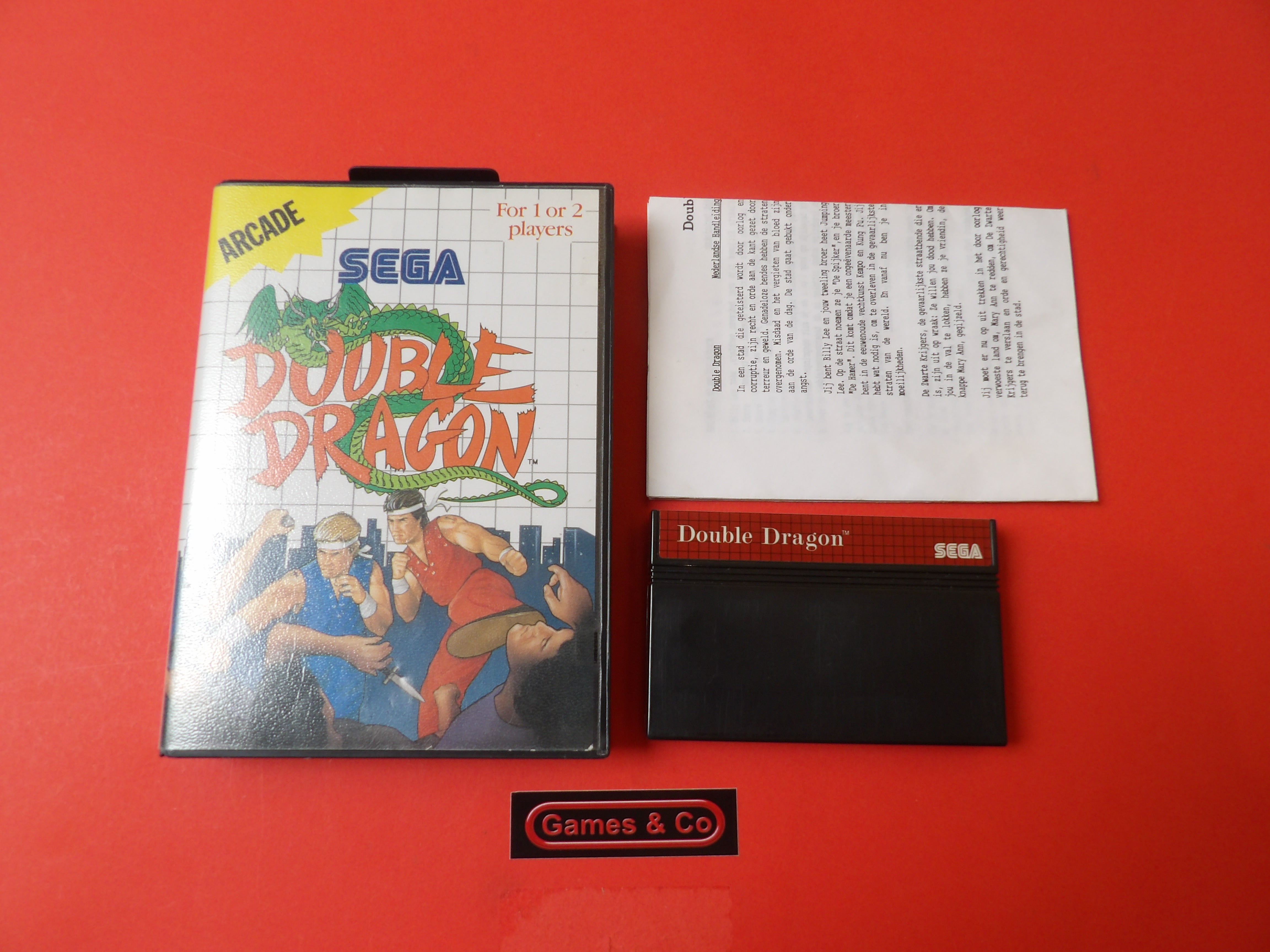 DOUBLE DRAGON - SEGA MASTER SYSTEM