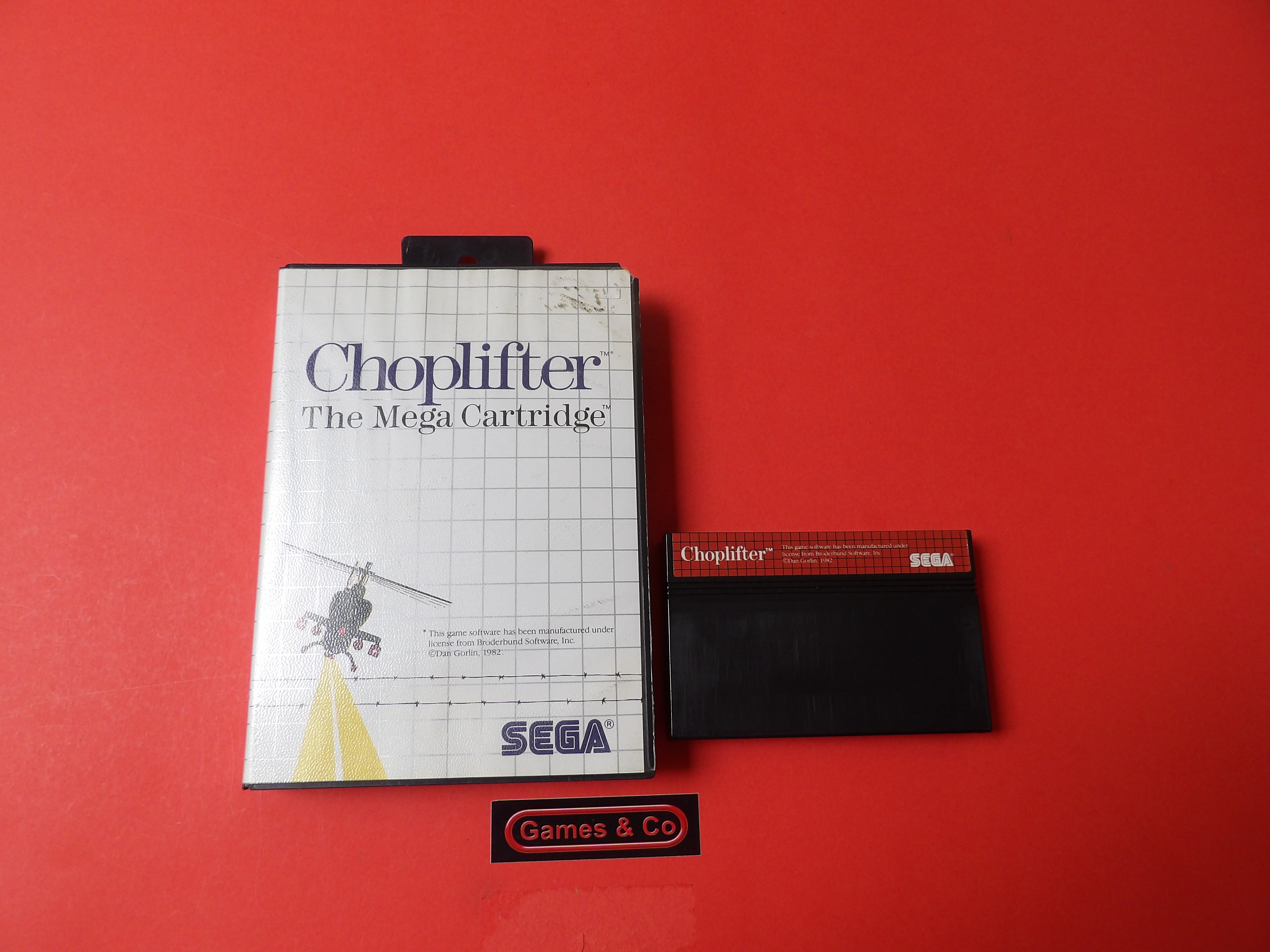 CHOPLIFTER - SEGA MASTER SYSTEM