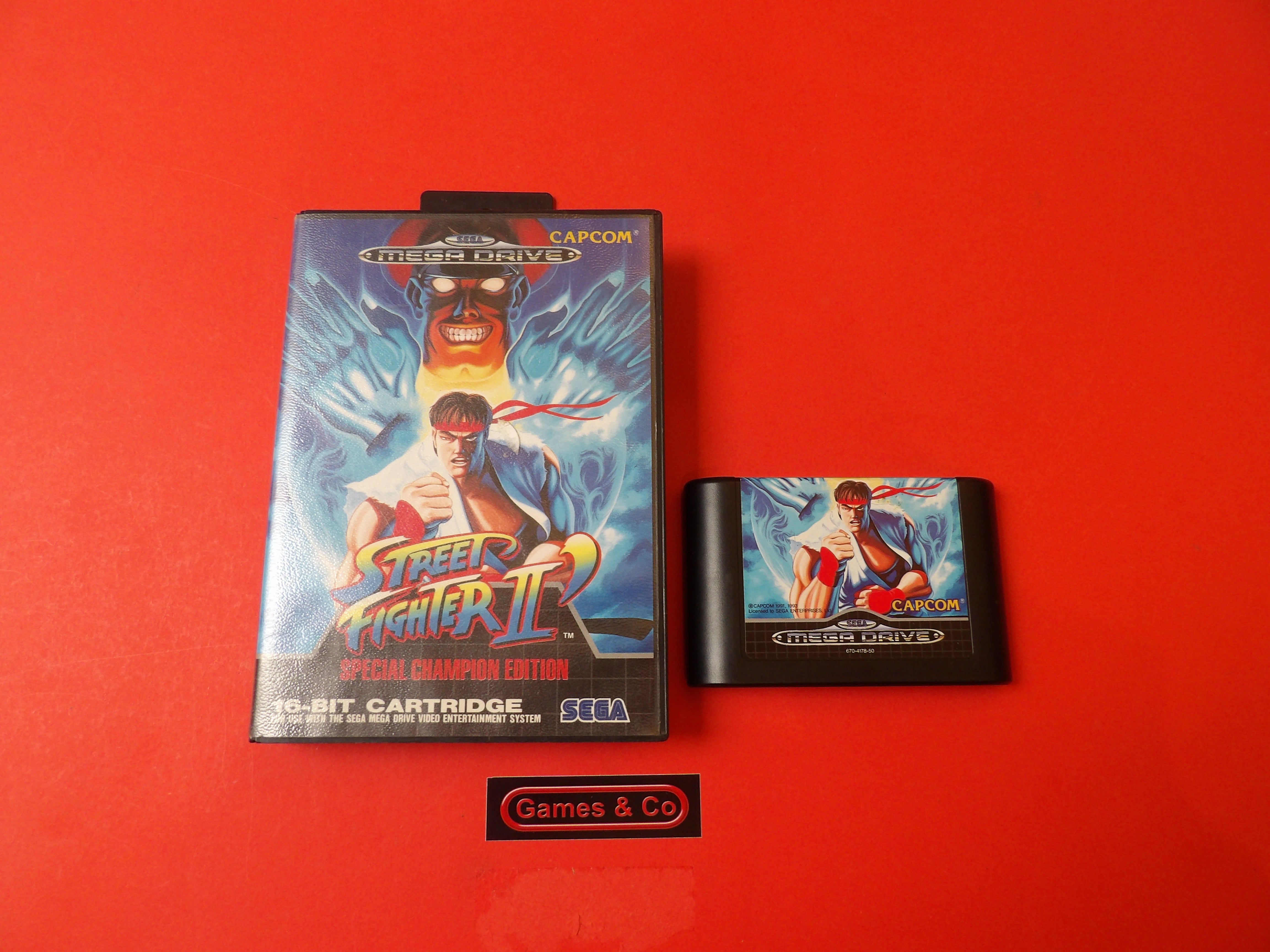 STREET FIGHTER II - SEGA MEGA DRIVE