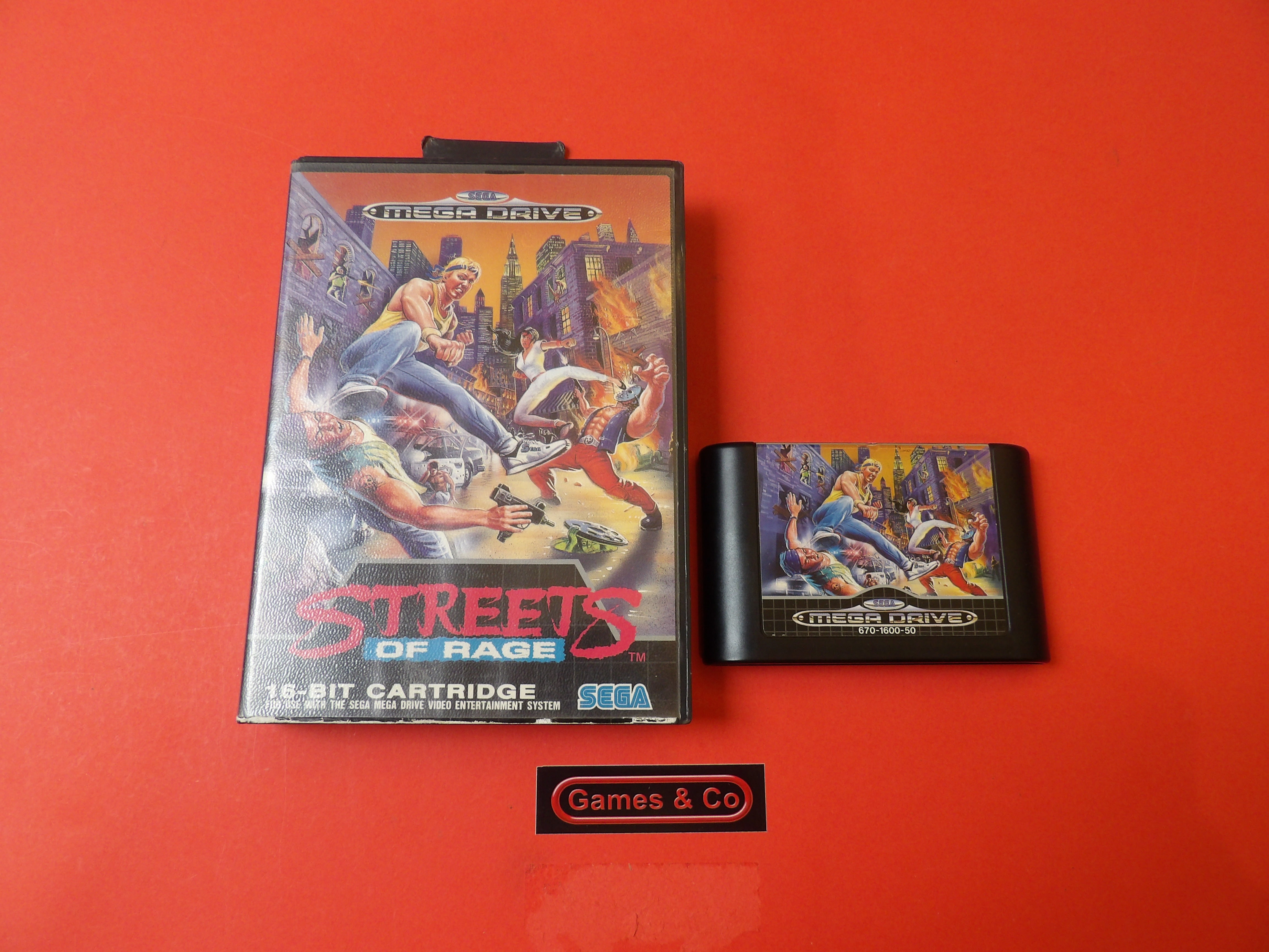 STREETS OF RAGE - SEGA MEGA DRIVE