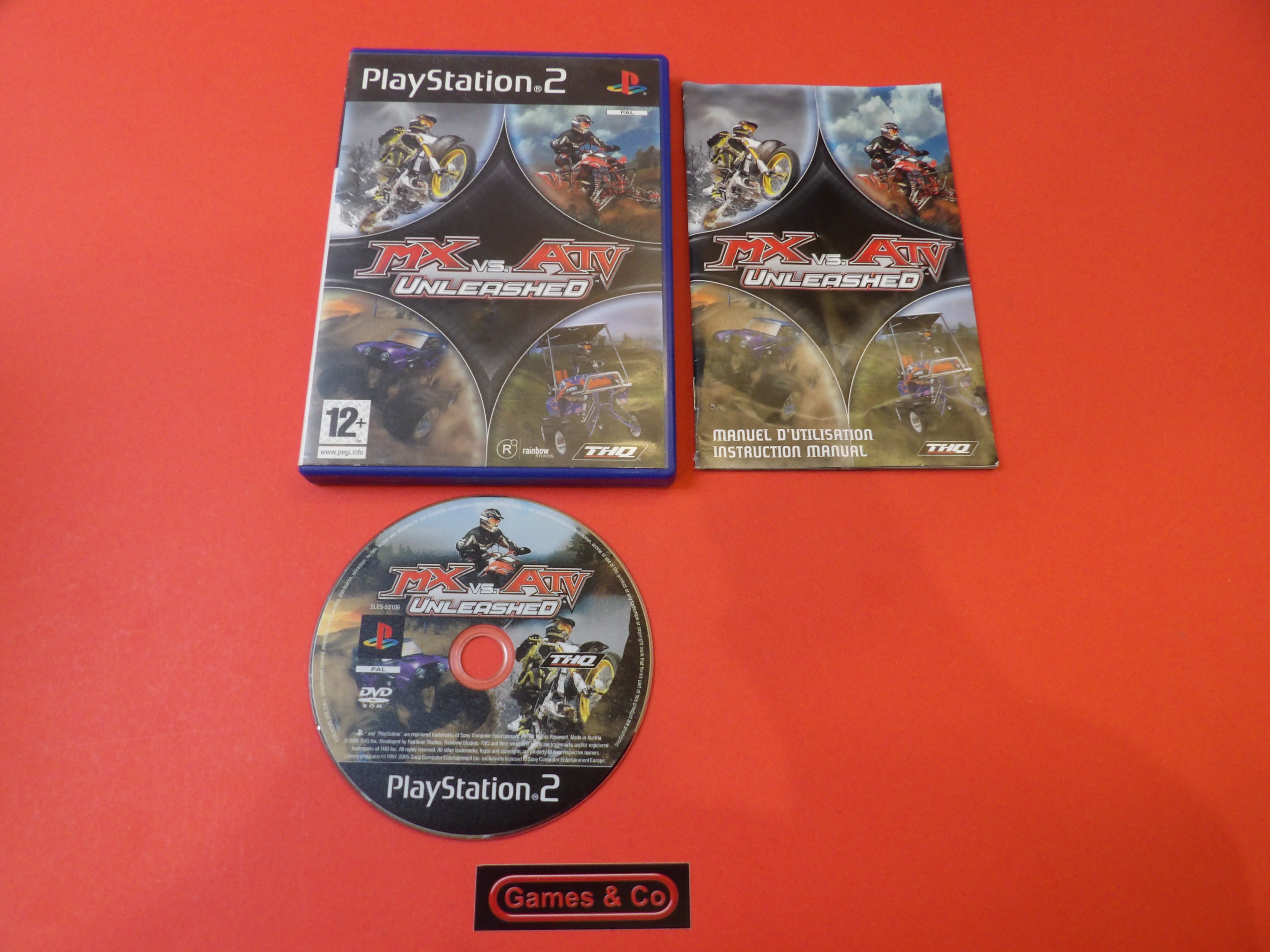 MX VS. ATV UNLEASHED  - PS2