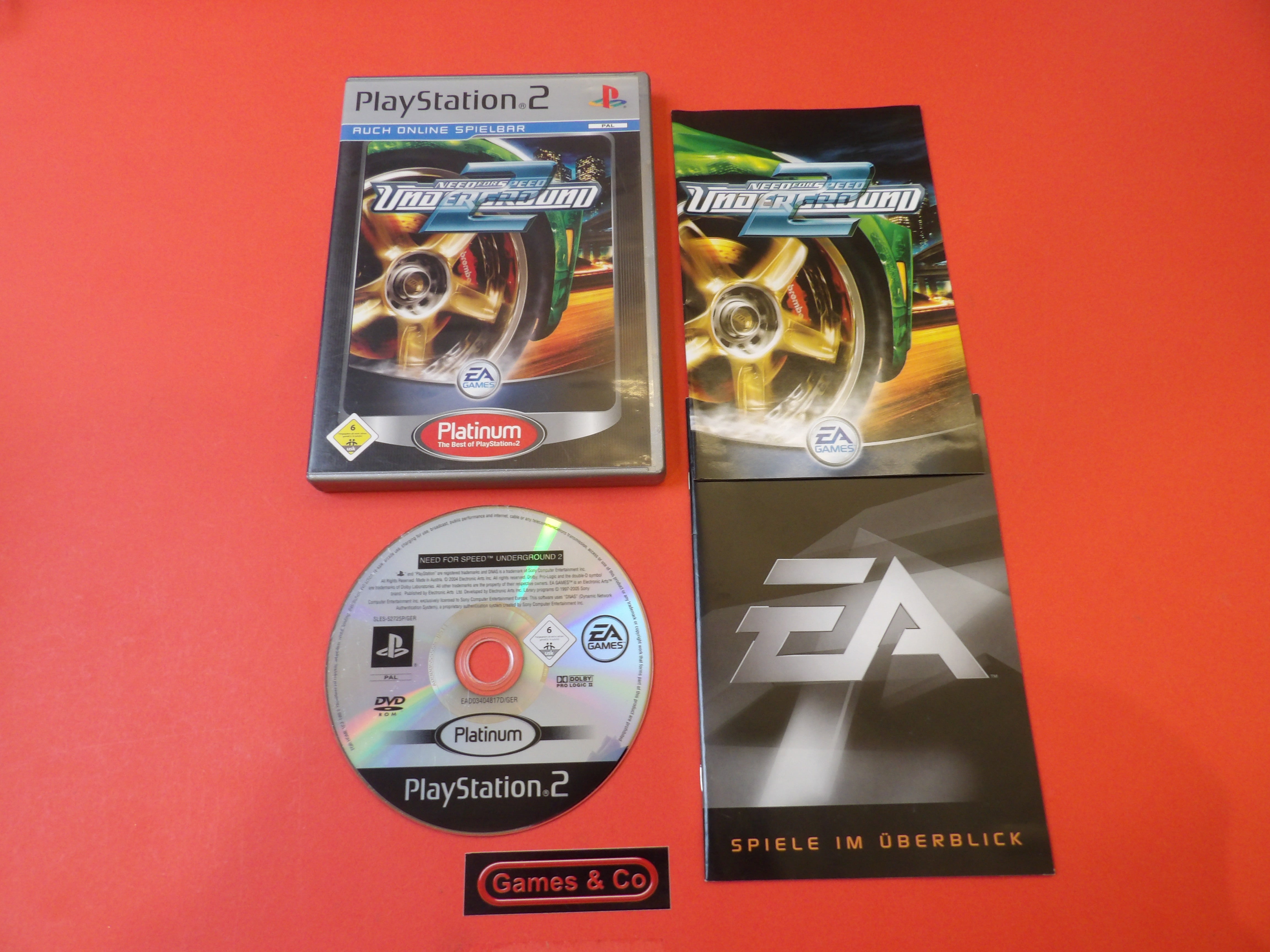 NEED FOR SPEED UNDERGROUND 2  - PS2