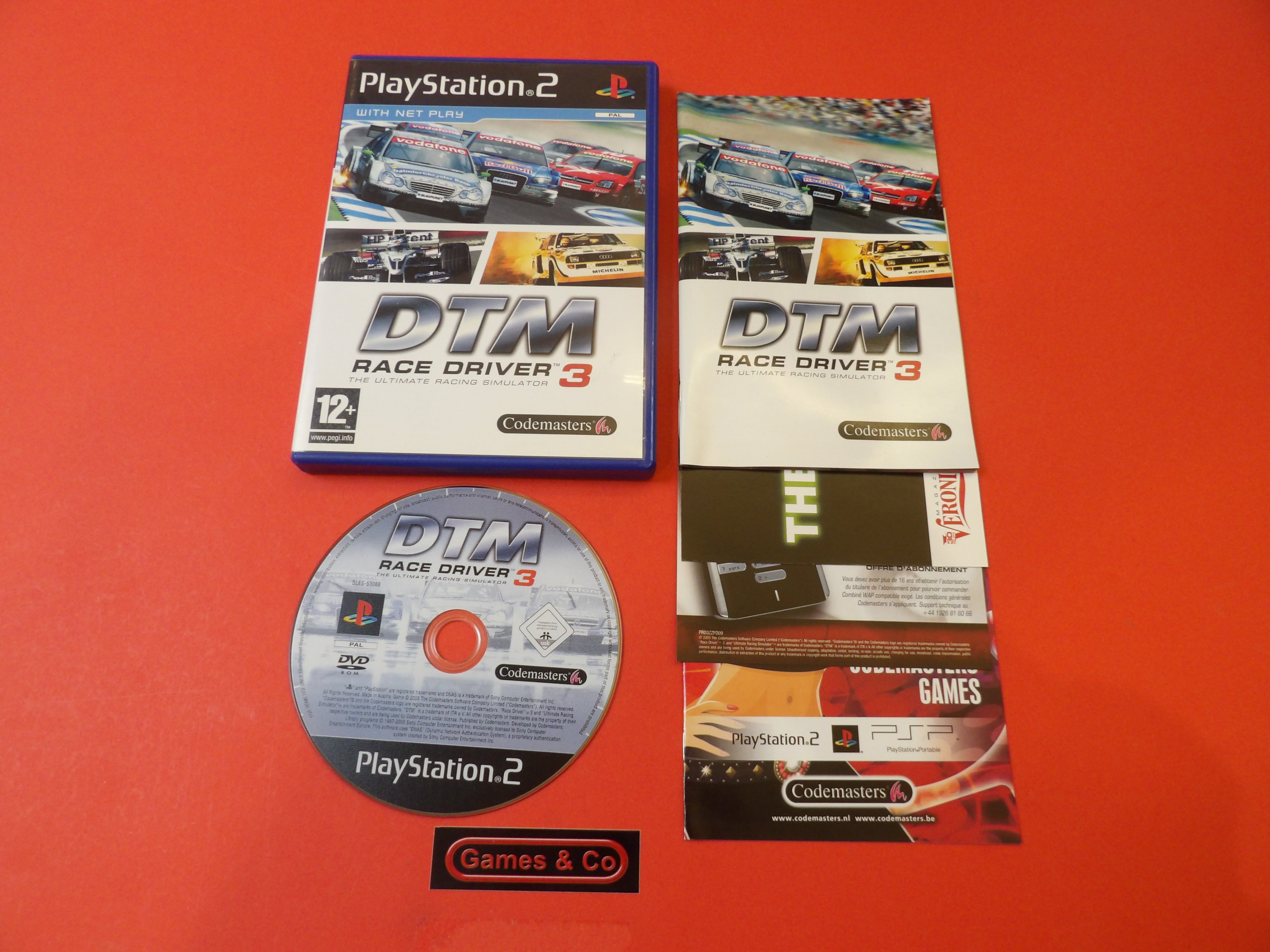 DTM RACE DRIVER  - PS2