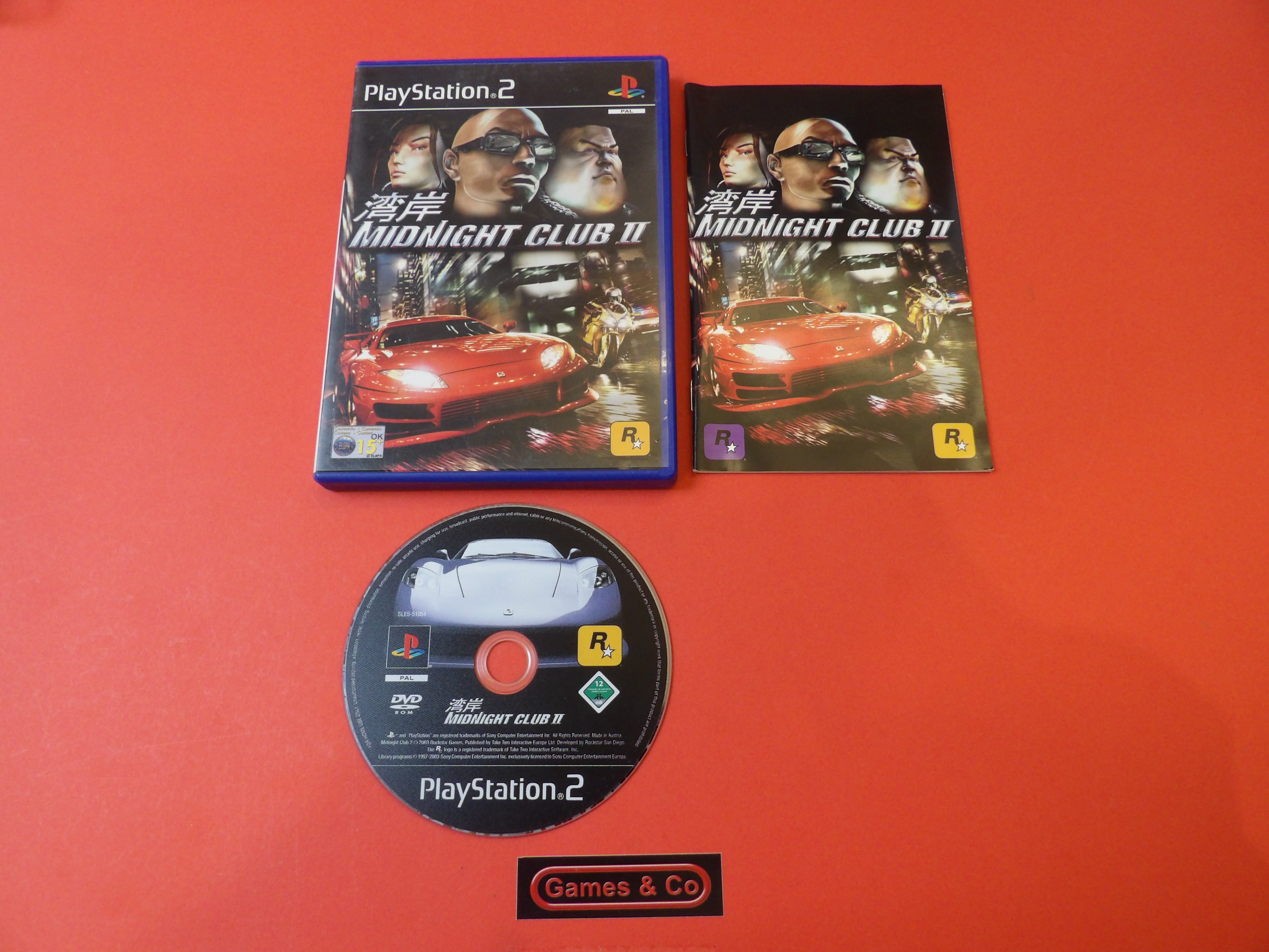 MIDNIGHT CLUB II  - PS2