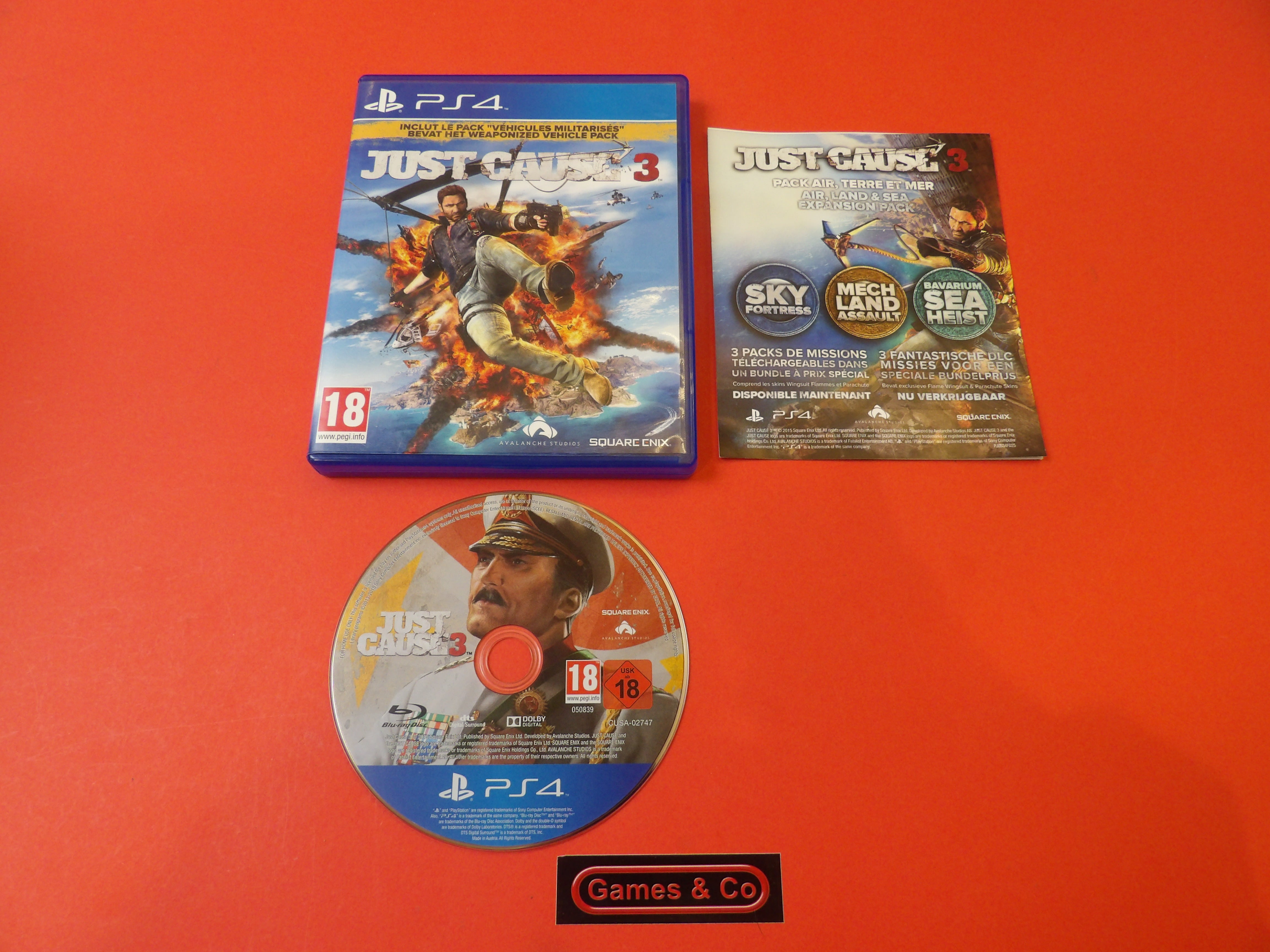 JUST CAUSE 3 - PLAYSTATION 4