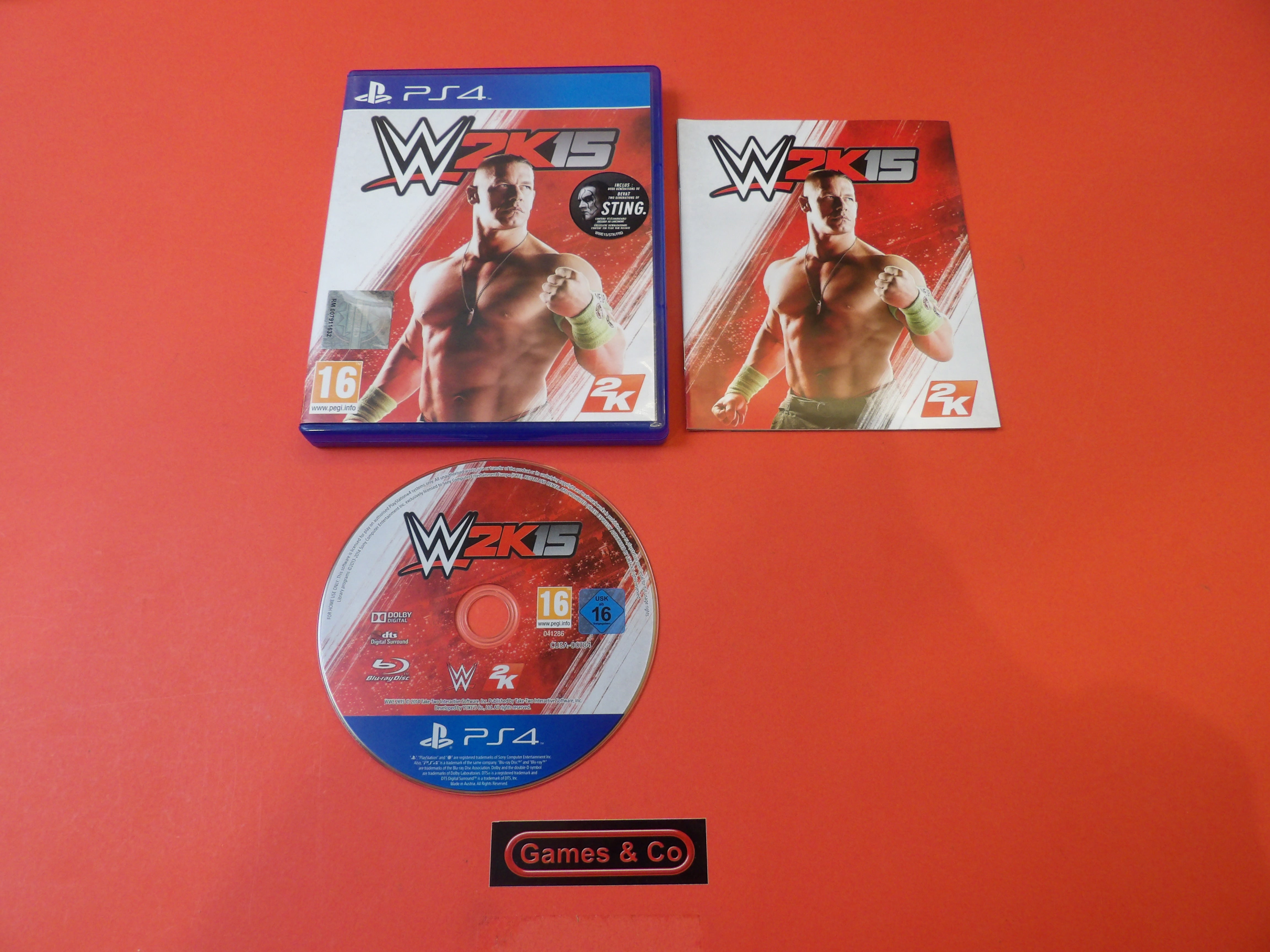 WWE 2K 2015 - PLAYSTATION 4
