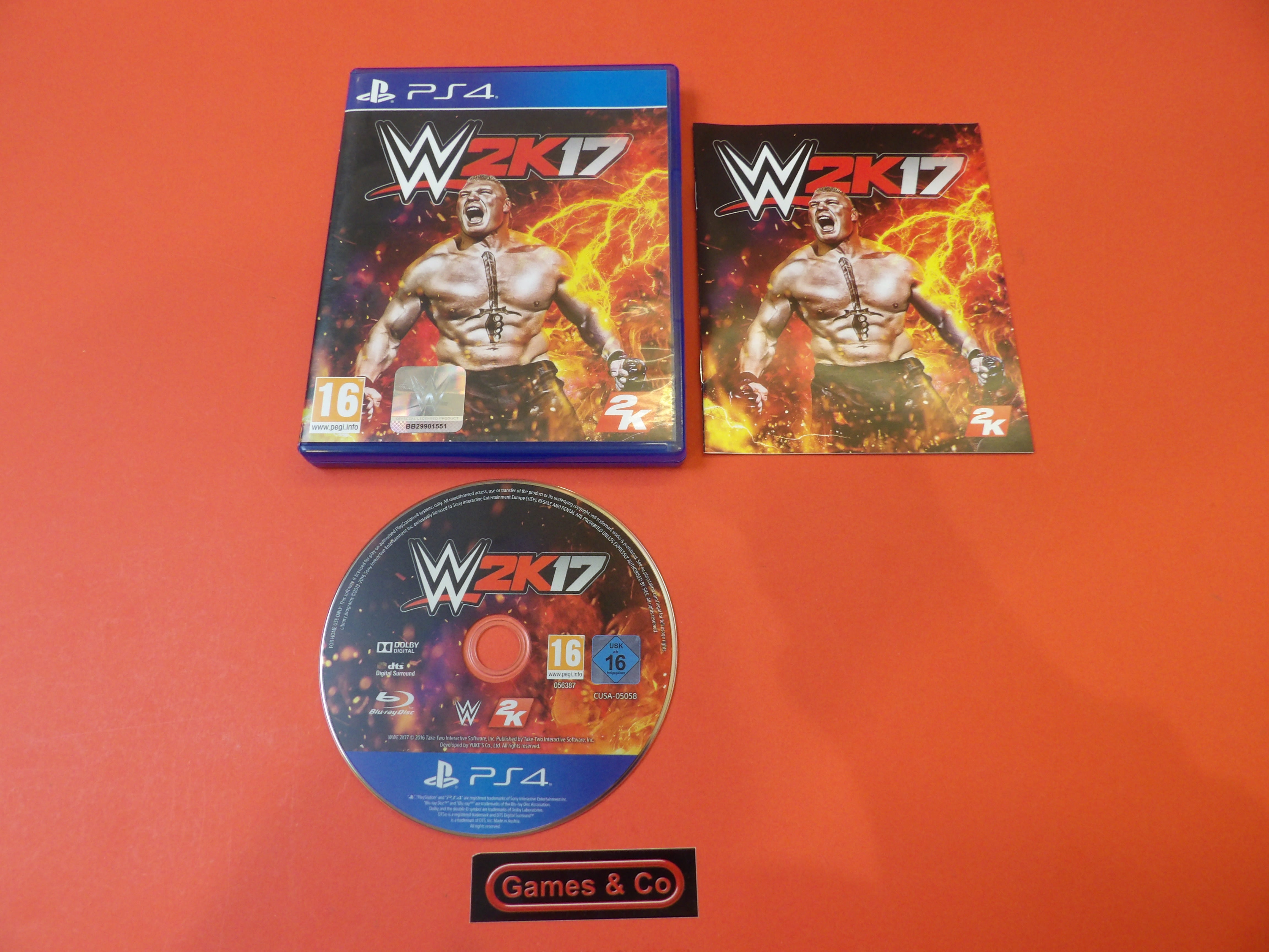 WWE 2K17 - PLAYSTATION 4