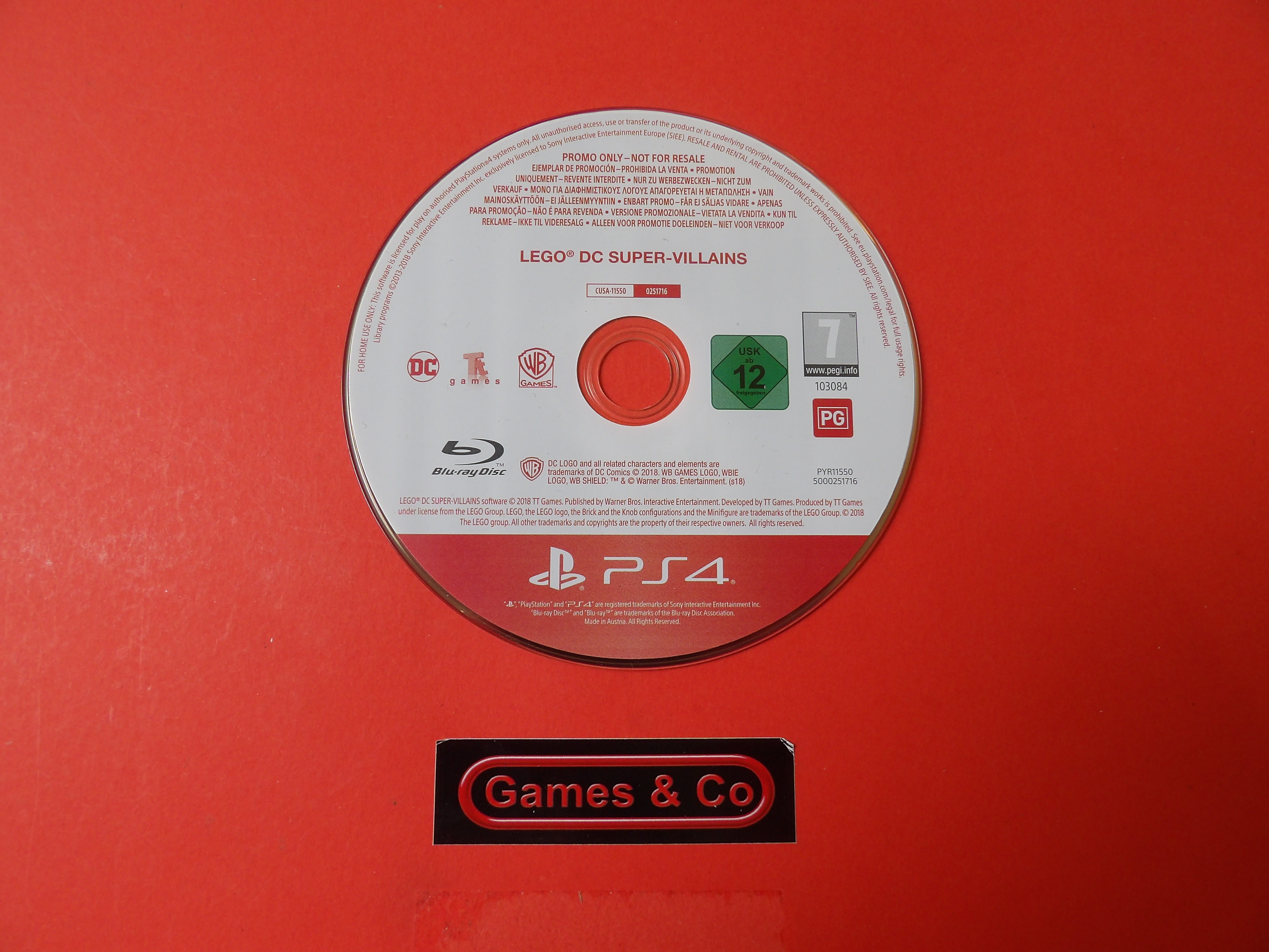 LEGO DC SUPER VILLAINS PROMO ONLY - PLAYSTATION 4