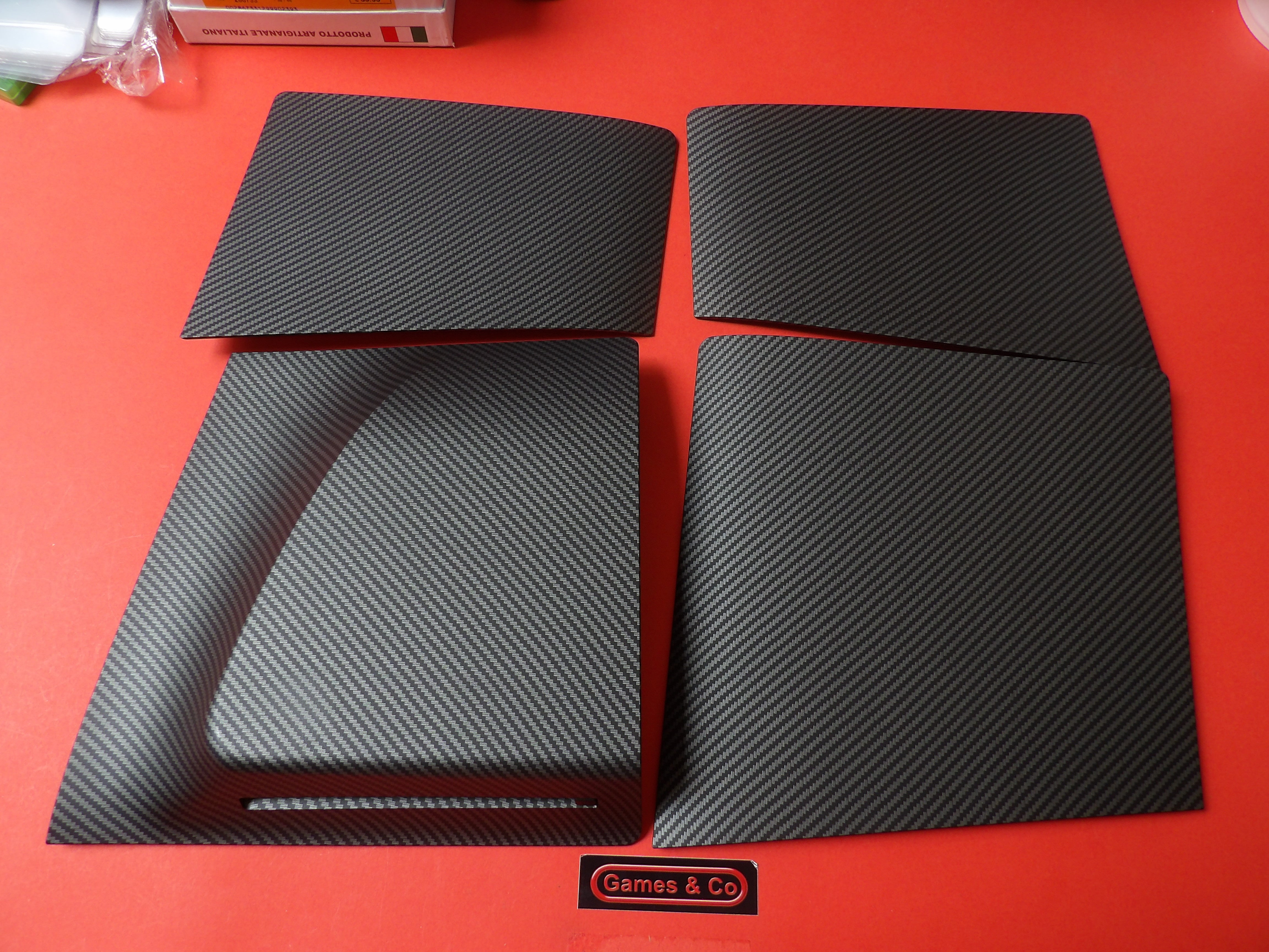 PLAYSTATION 5 COVER PLATE CARBON