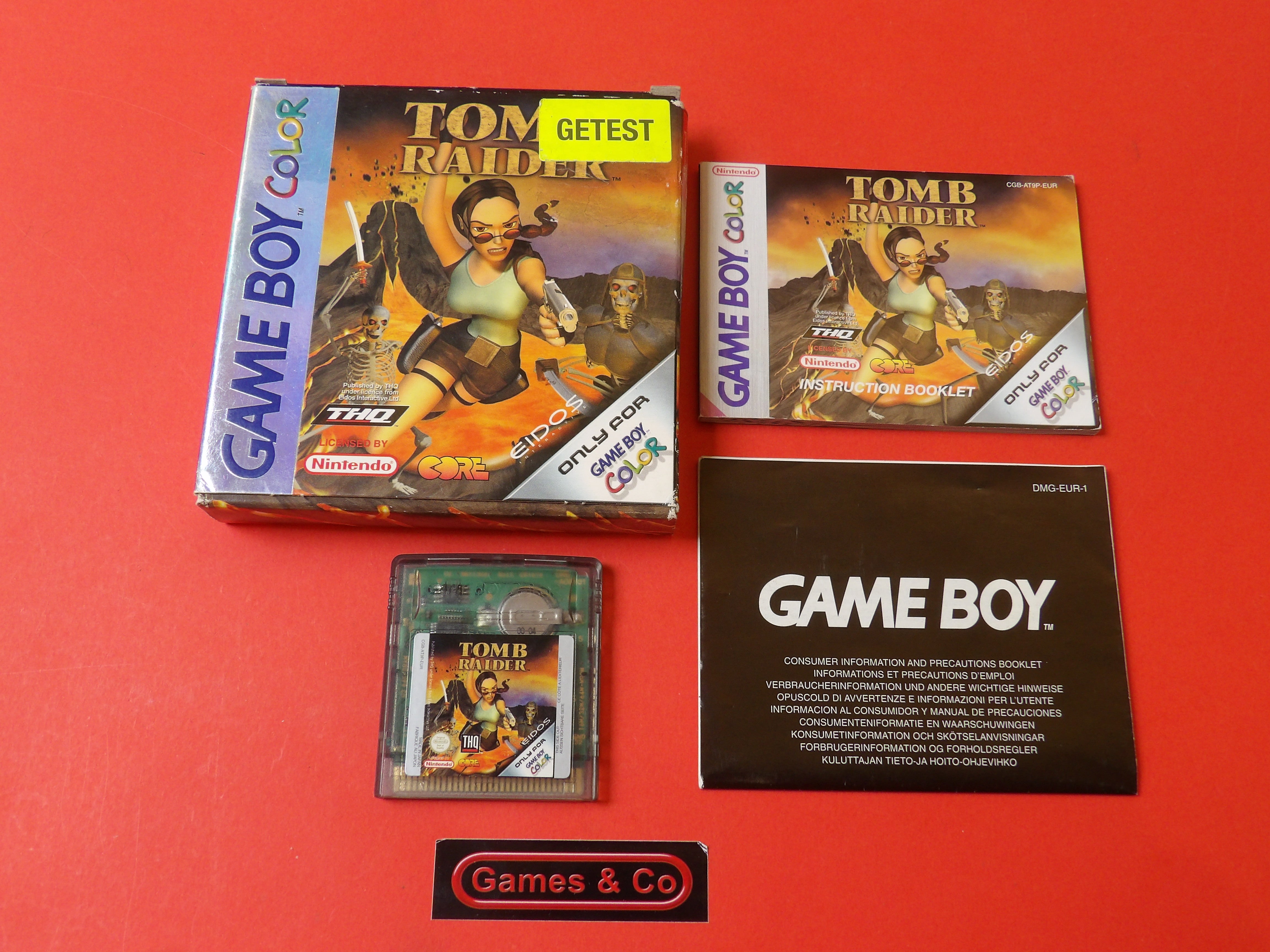 TOMB RAIDER - GAME BOY COLOR